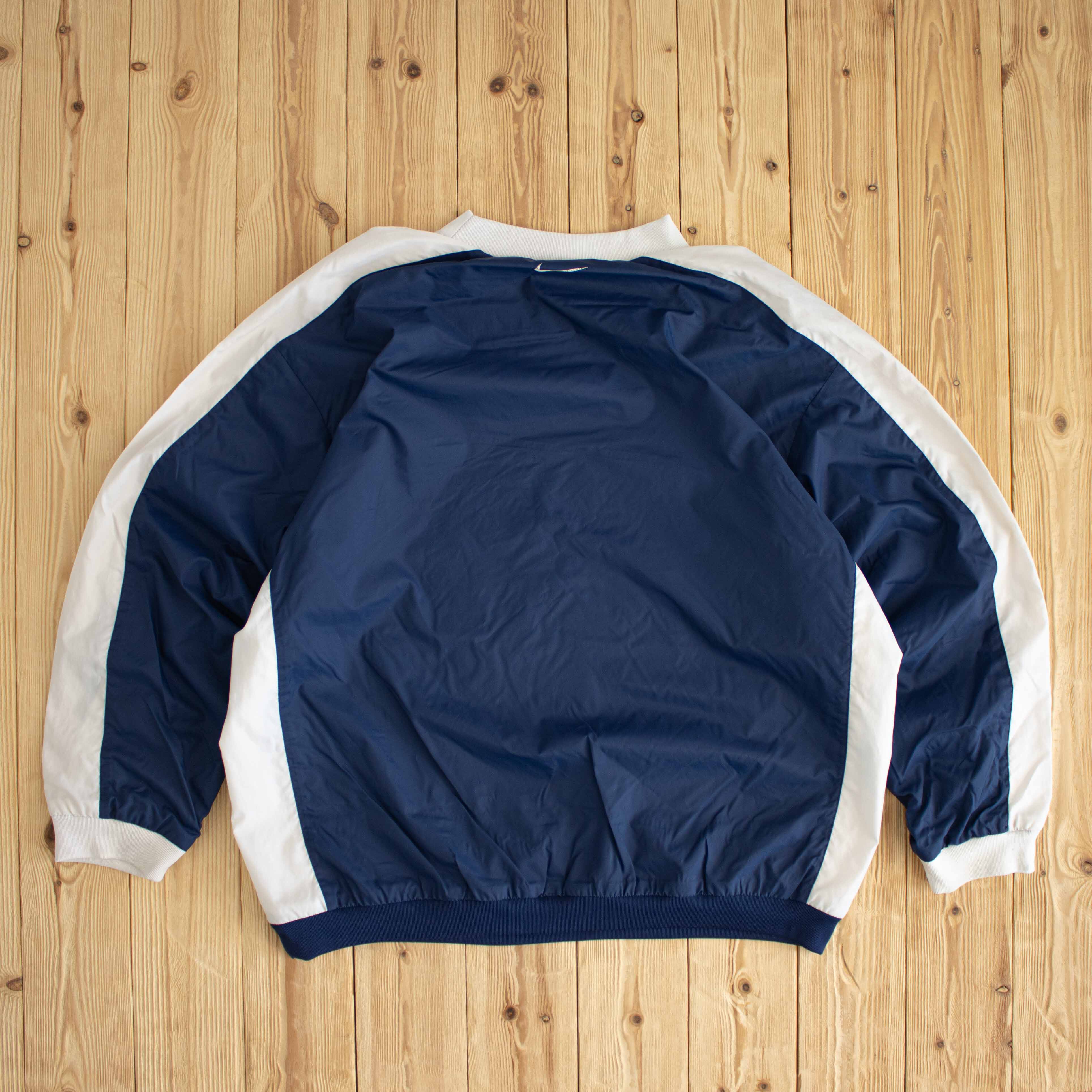 (XL) Nike Spell Out Vintage Sweatshirt Blue