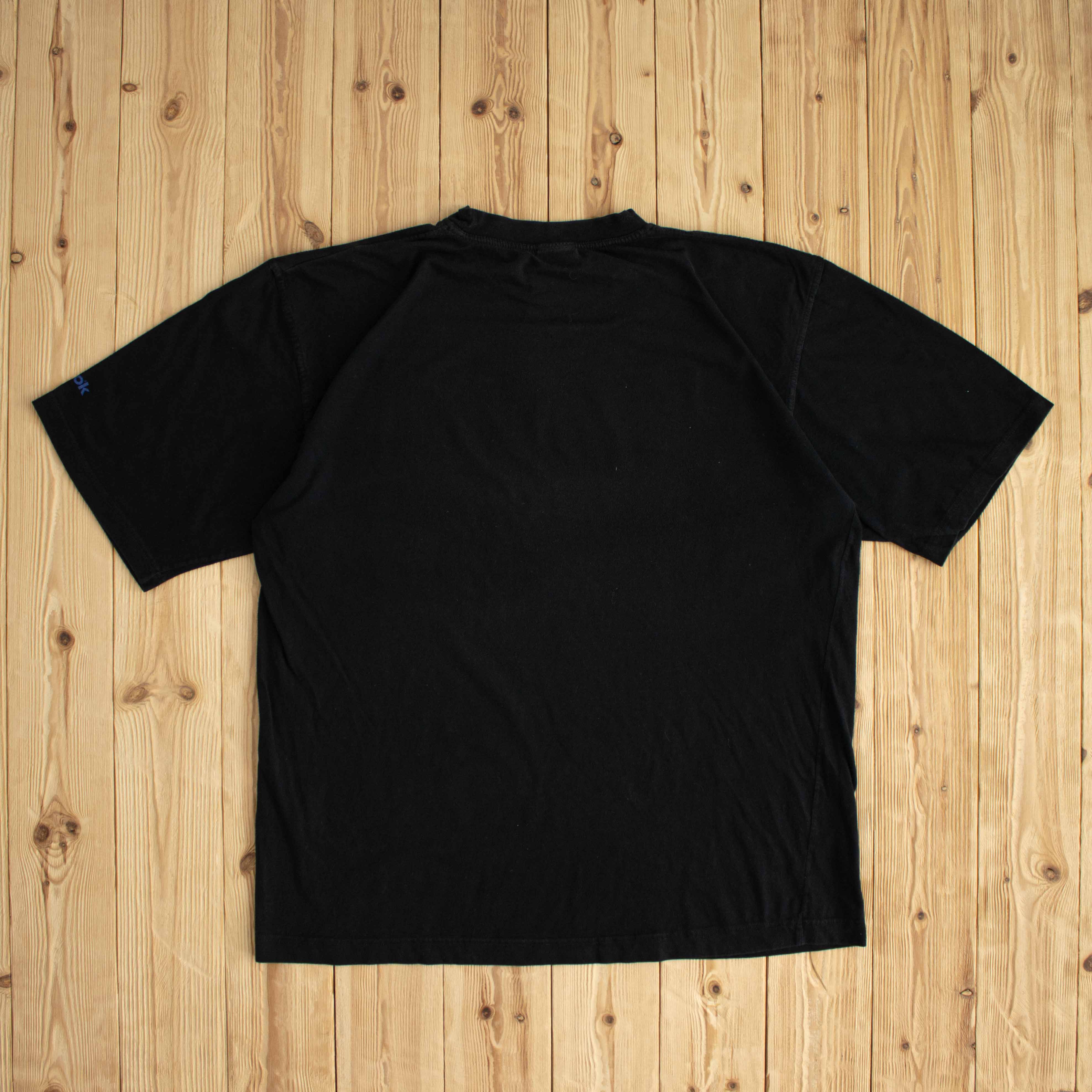 (XL) Reebok Logo Vintage T-Shirt Black