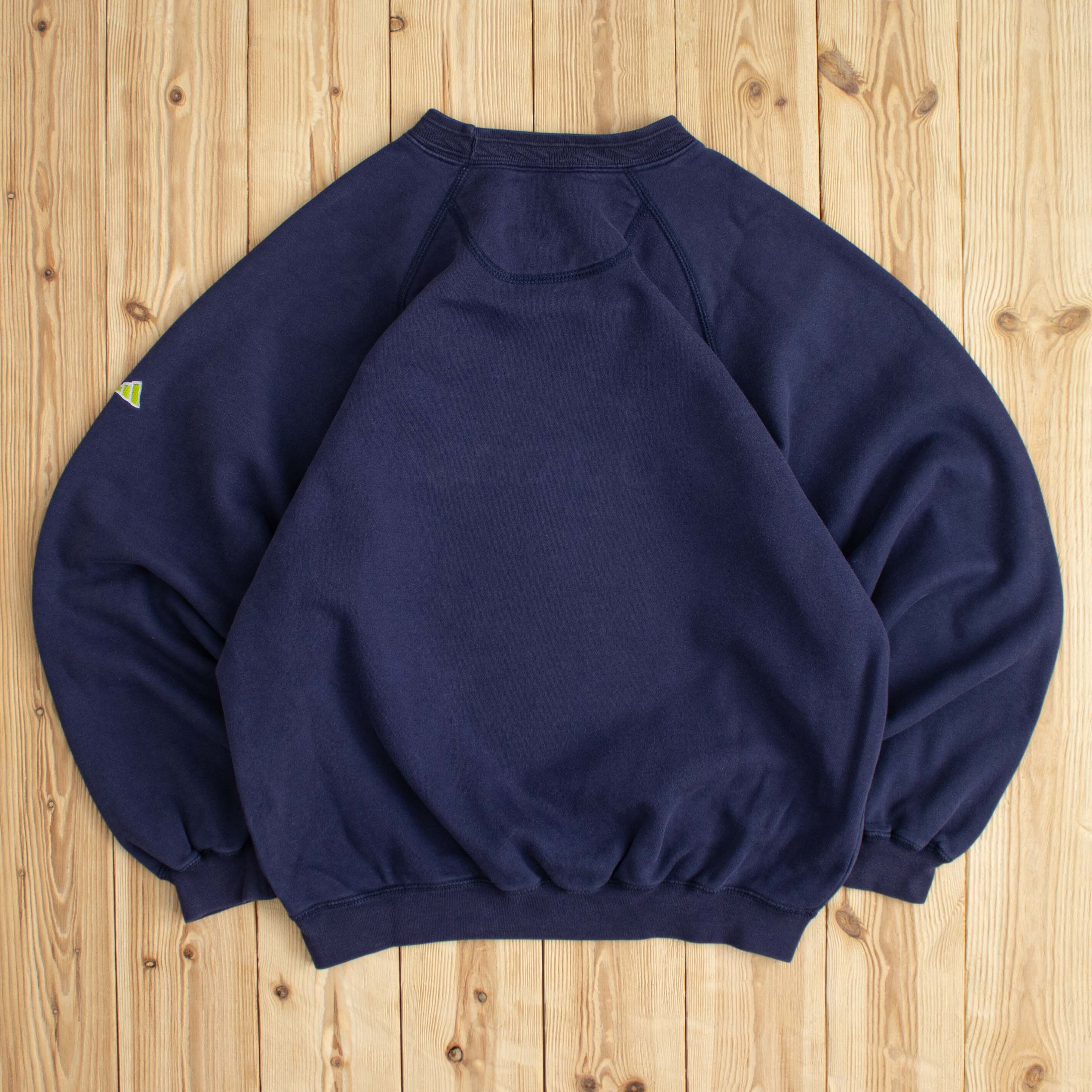 (S) Vintage Adidas Spell Out Embroidered Sweatshirt