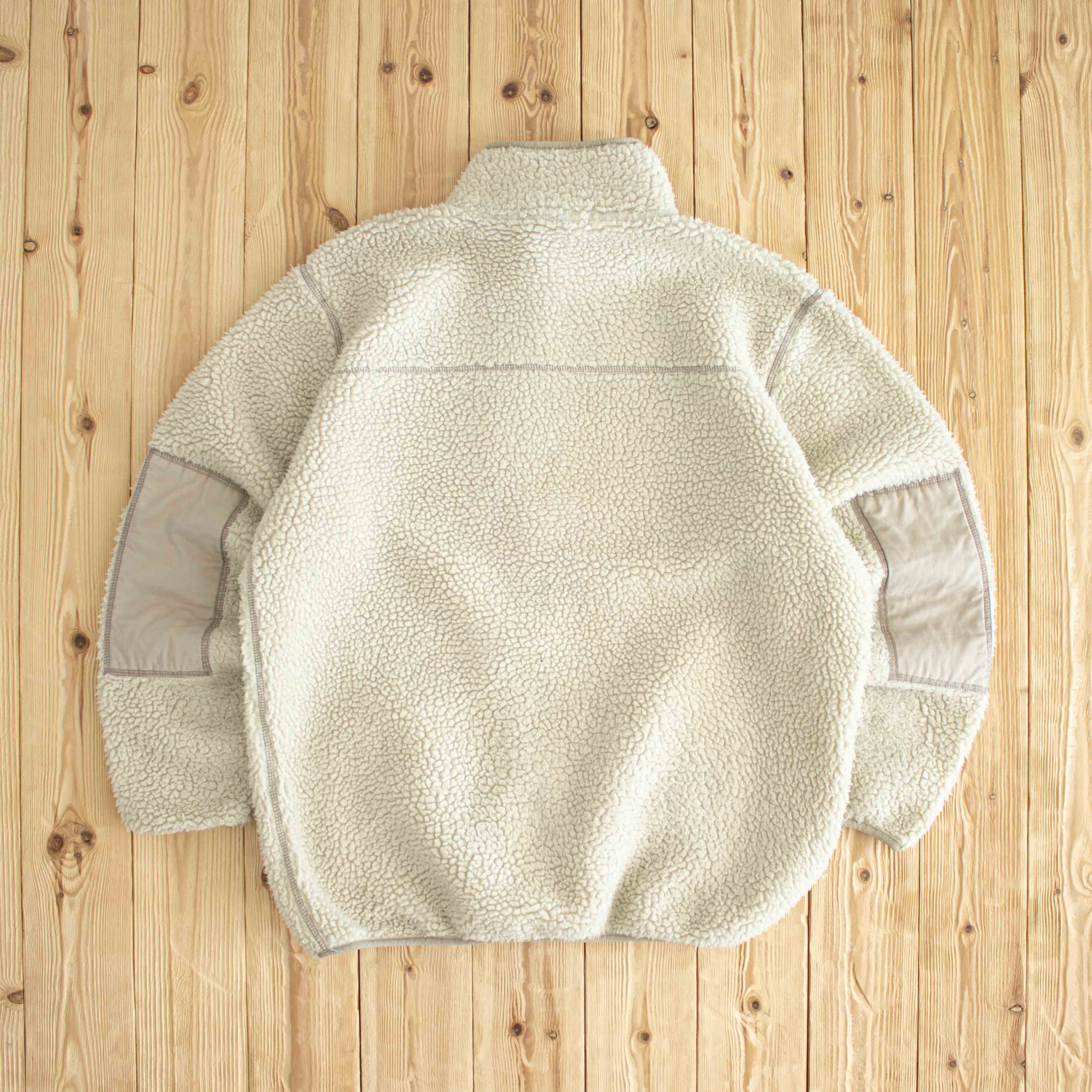 (L) Dickies Fleece Full-Zip Jacket/Sweatshirt Beige