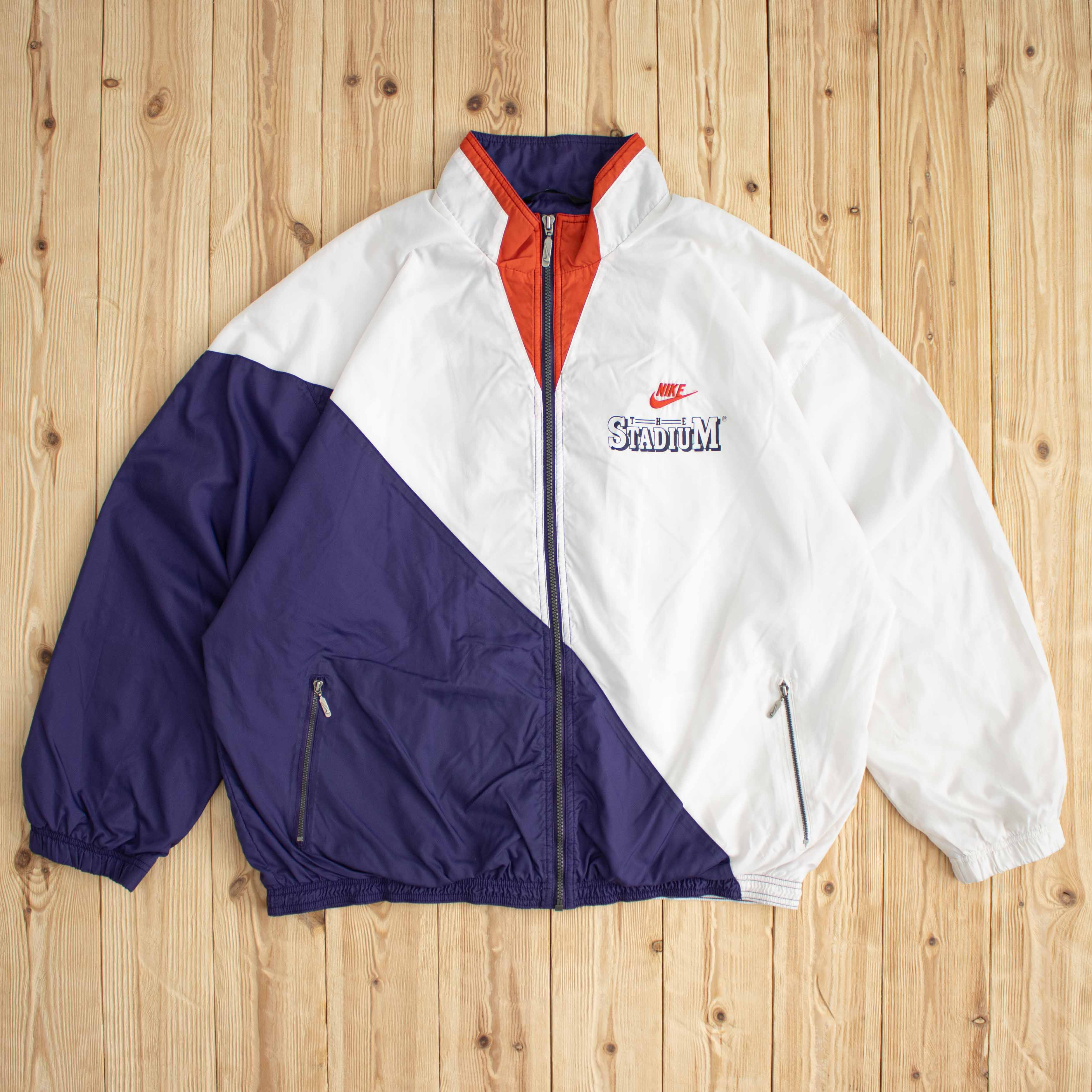 (XL) Vintage Nike The Stadium Embroidered Jacket