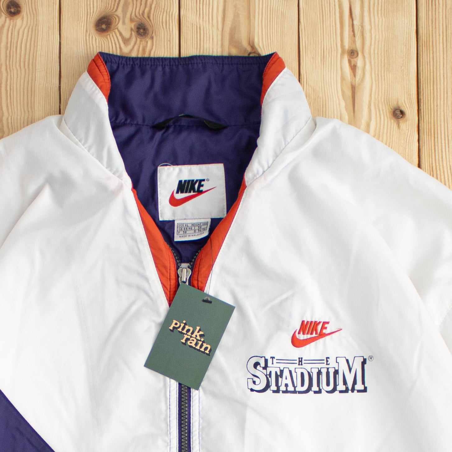 (XL) Vintage Nike The Stadium Embroidered Jacket