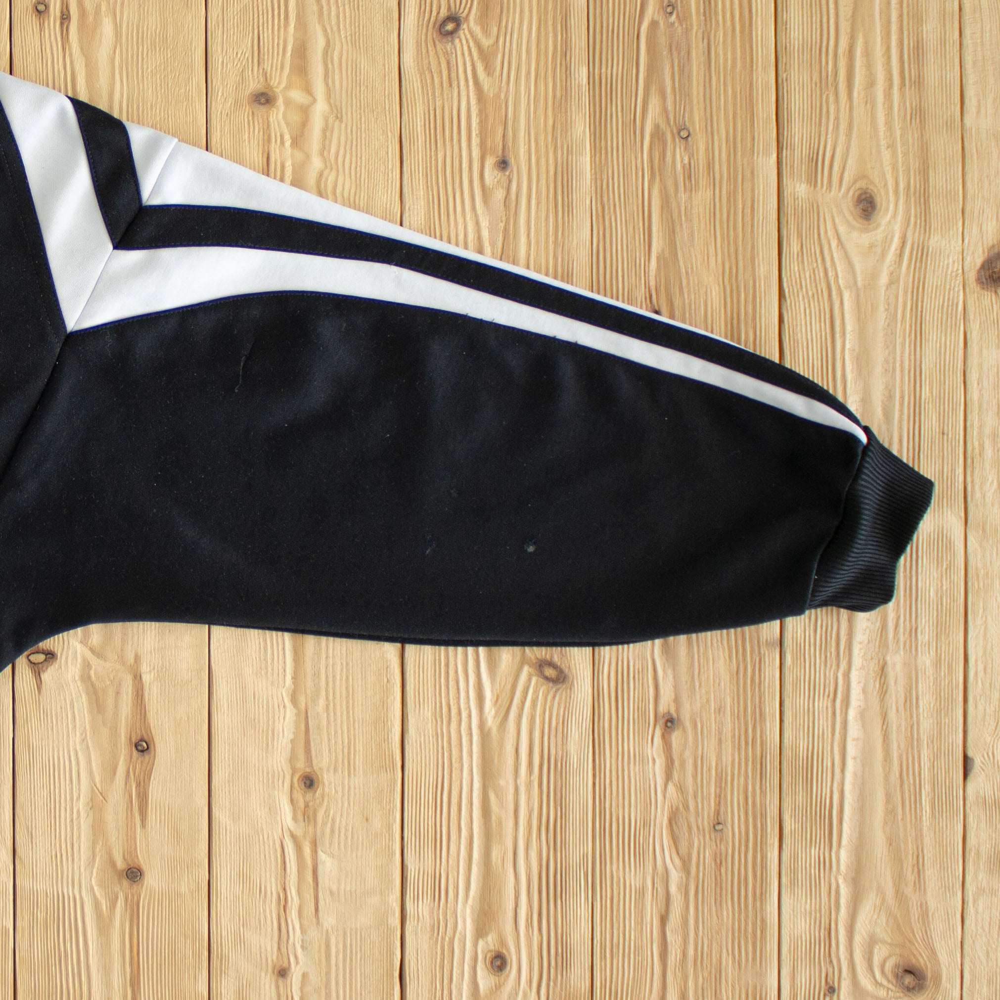 (M/L) Adidas Vintage Embroidered Full-Zip Sweatshirt Green