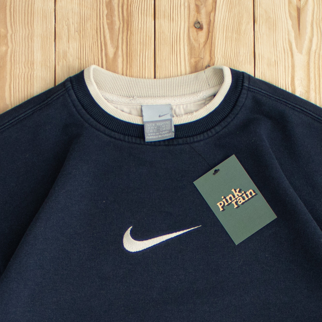 (M) Vintage Nike Swoosh Embroidered Sweatshirt