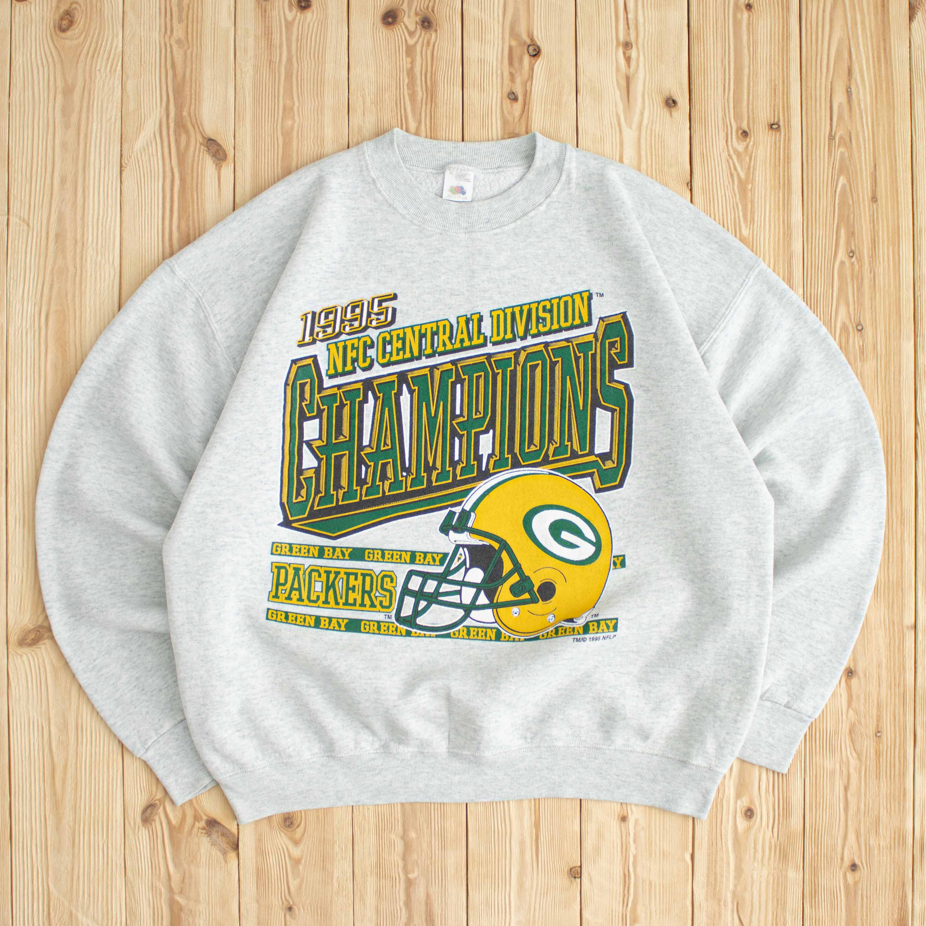 (M) 1995 NFC Champions Packers Sweatshirt