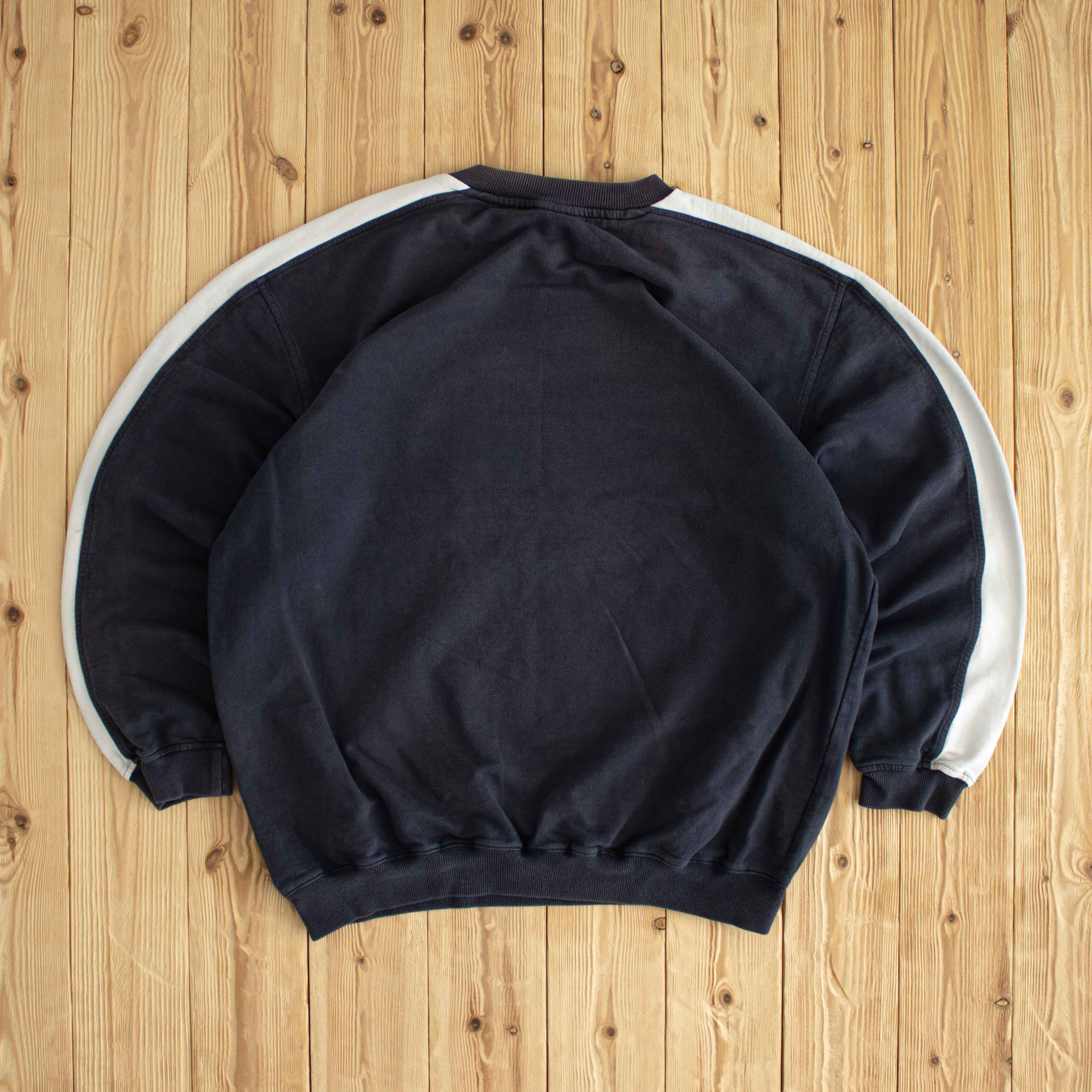 (L) Puma King Vintage Embroidered Sweatshirt Blue