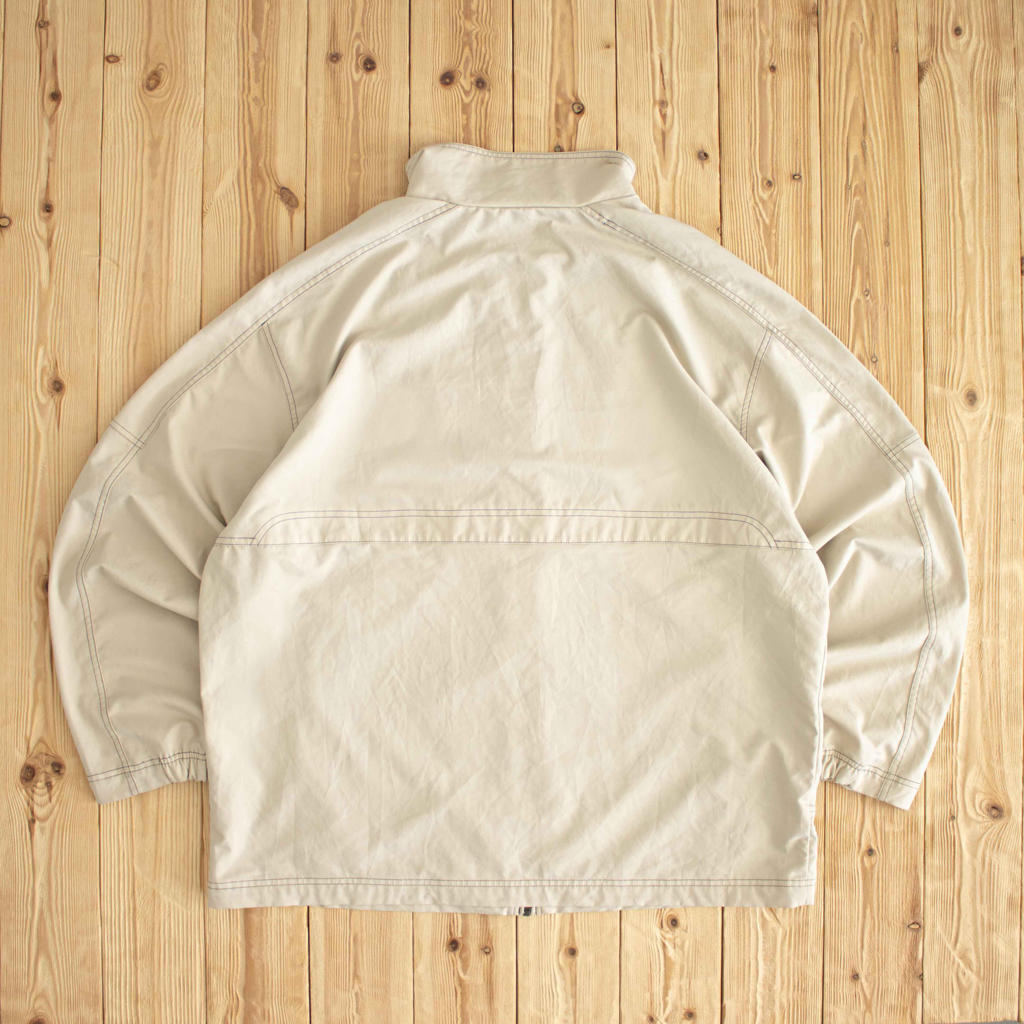 (XL) Nike Vintage Essential Embroidered Jacket Beige