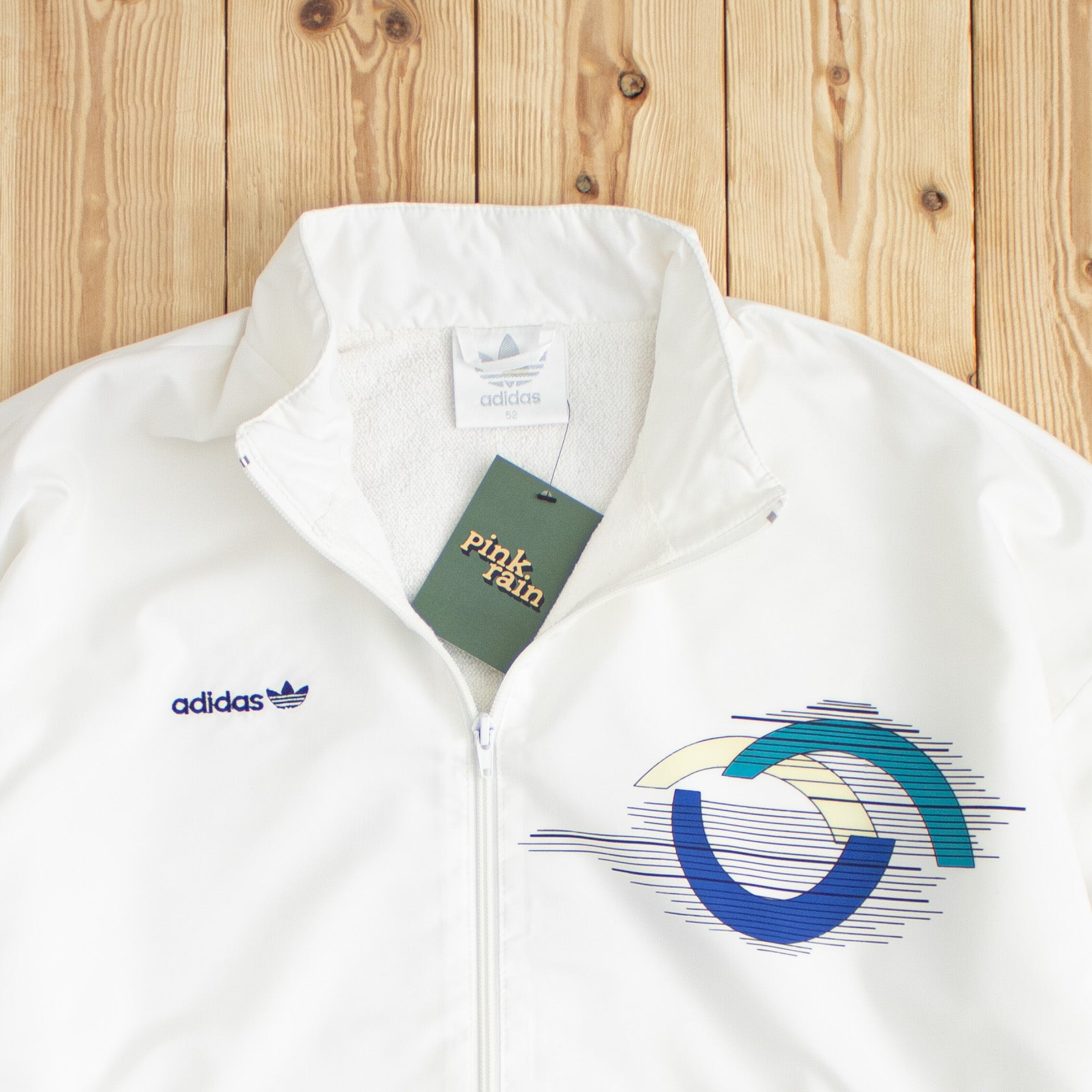 (L) 1985 Adidas Ivan Lendl Embroidered Jacket