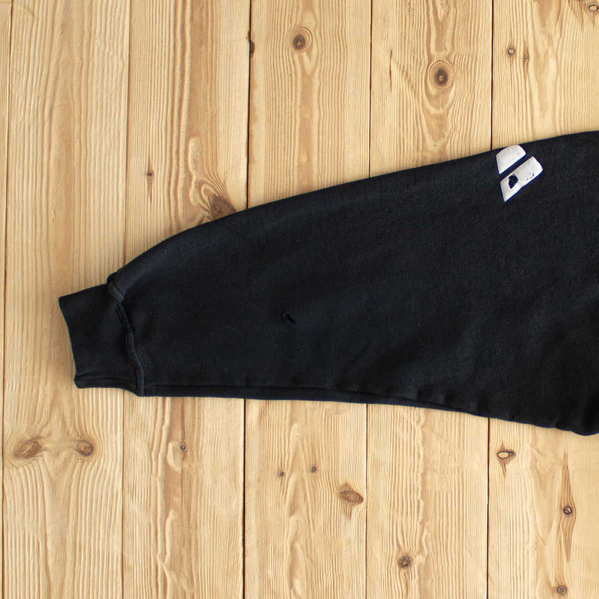(L) Adidas Logo Vintage Sweatshirt Black