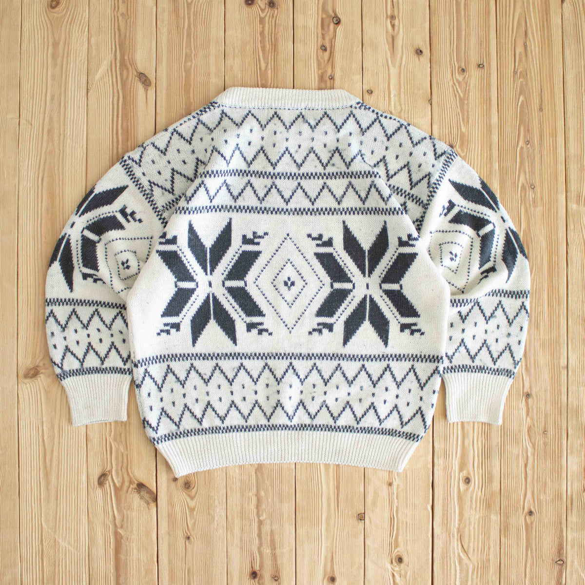 (S/M) Transfer Mountain Vintage Sweater Beige