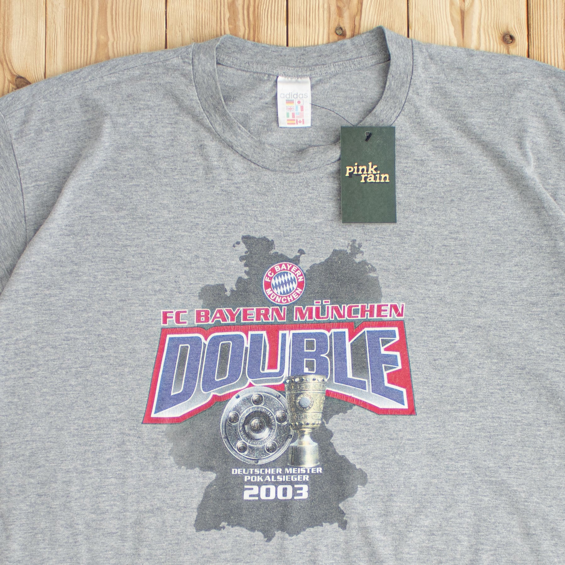 (2XL) 2003 FC Bayern Munchen T-Shirt