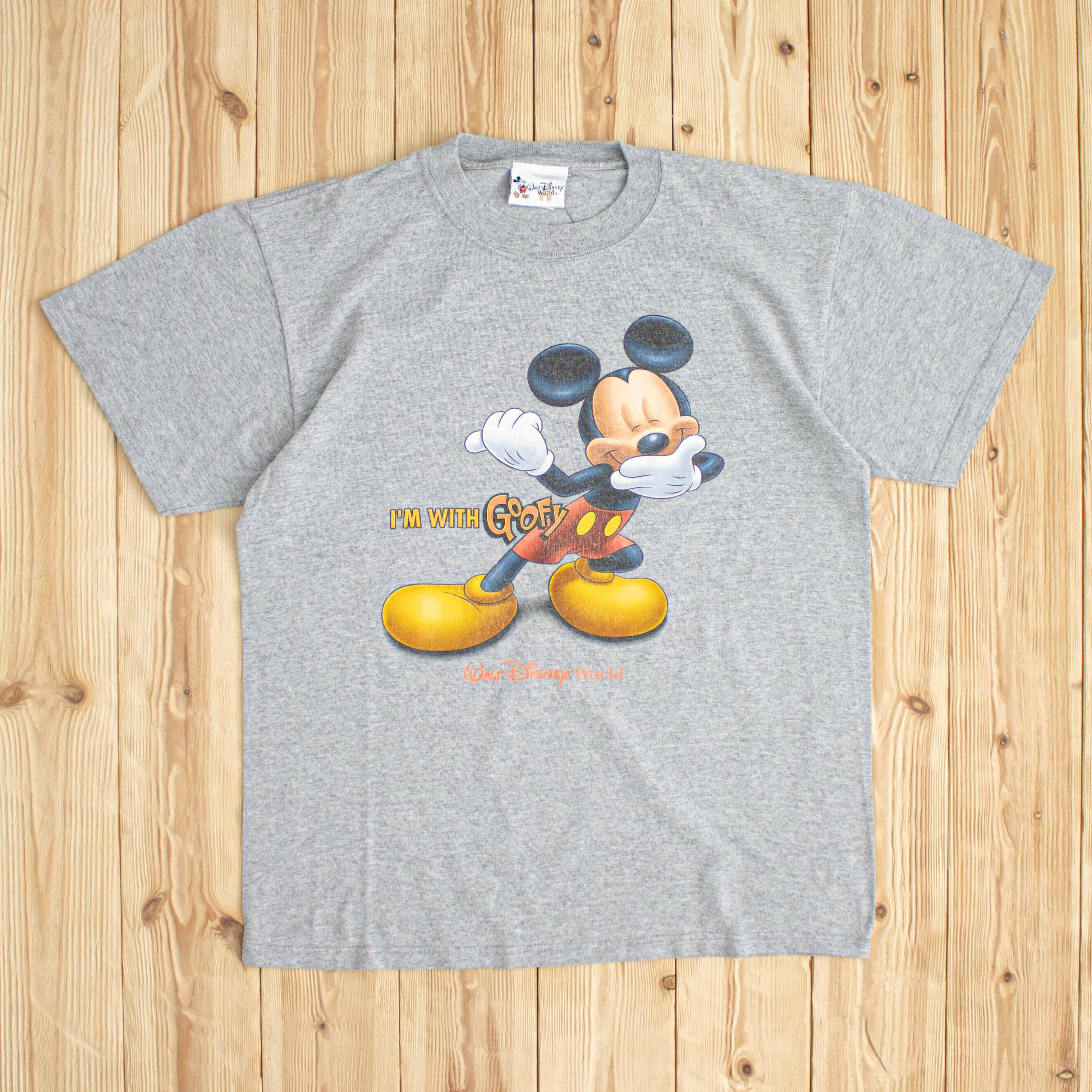(M) Vintage "I'm With Goofy" Mickey T-Shirt