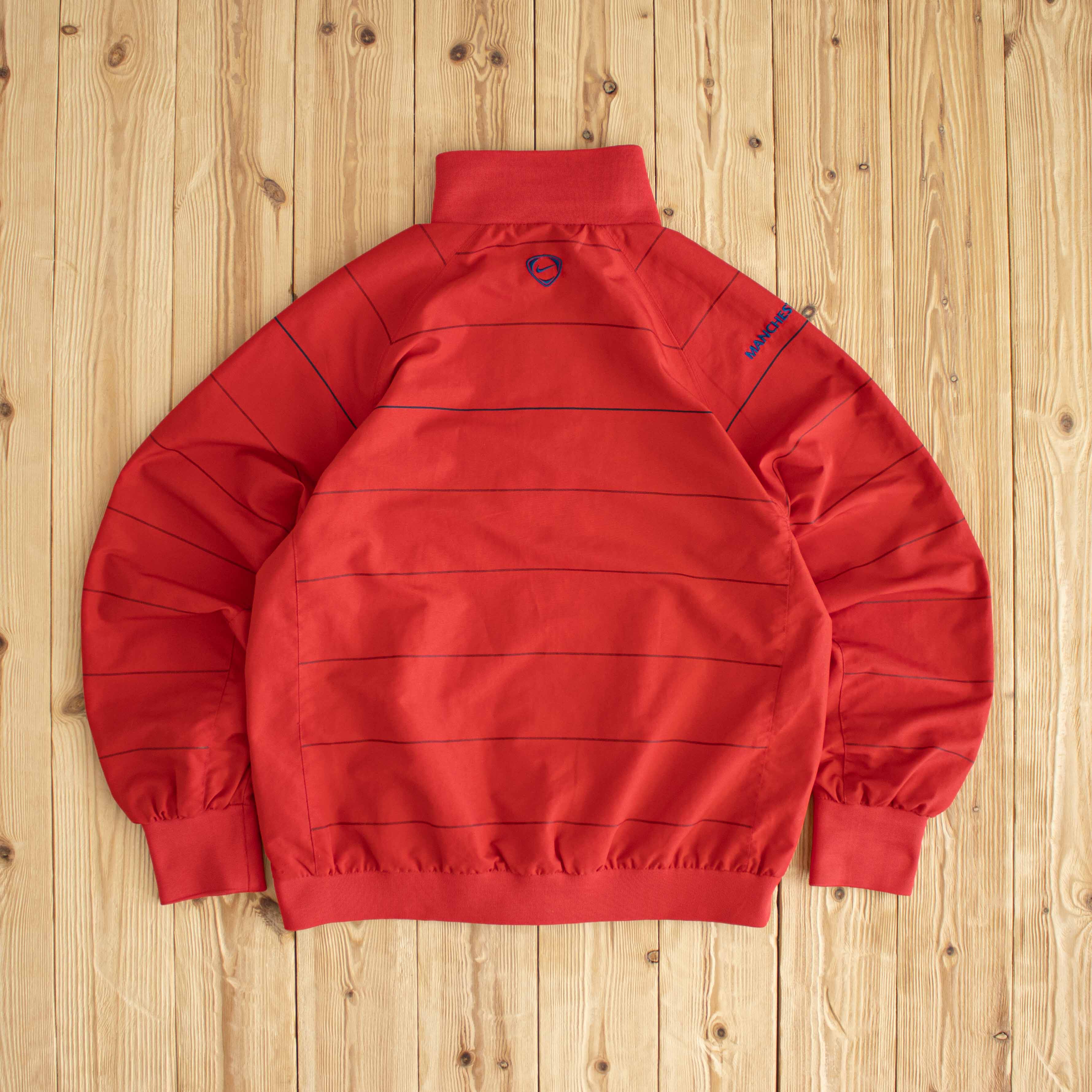 (M) Nike Manchester United Vintage Embroidered Jacket Red