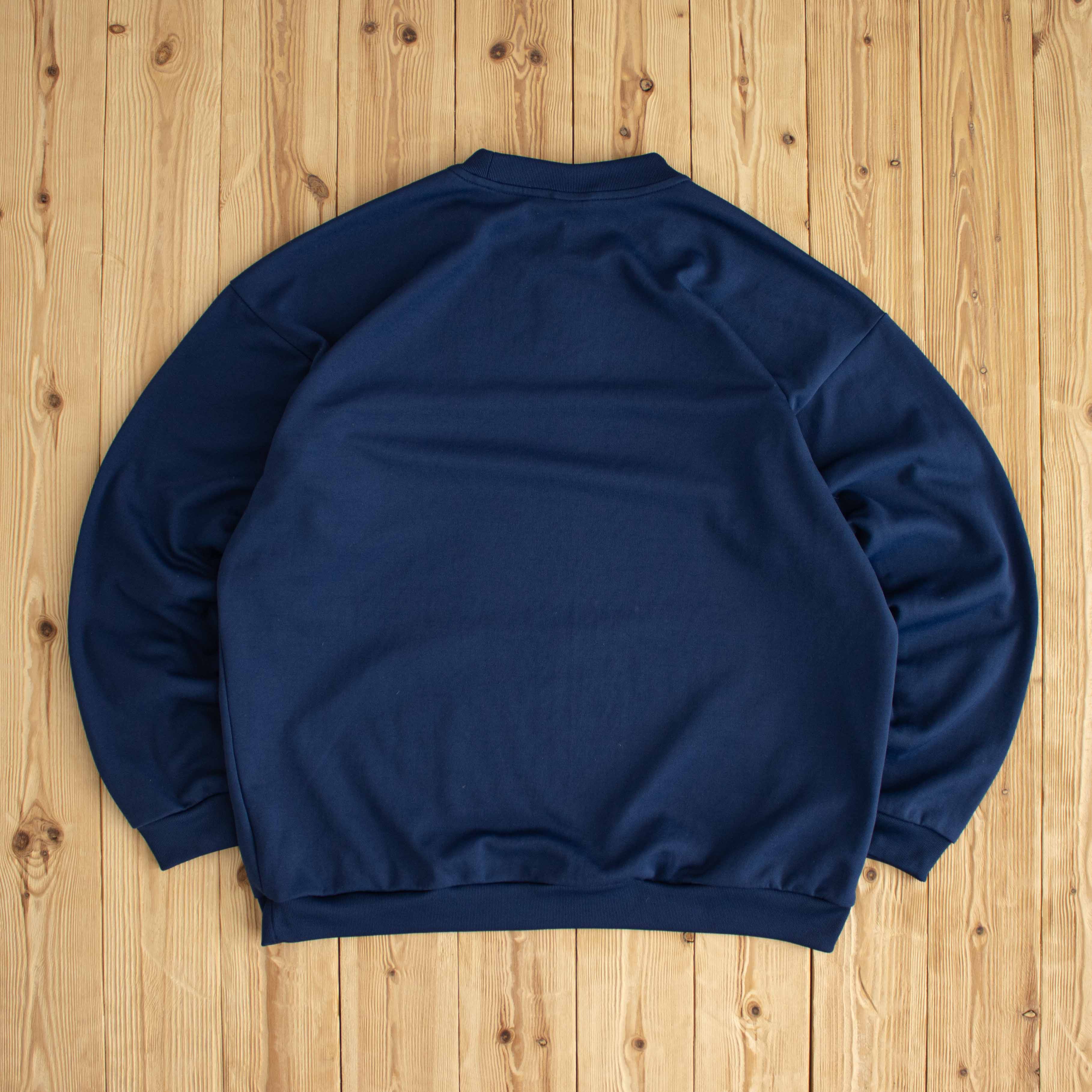(XL) Nike Team Vintage Embroidered Sweatshirt Blue
