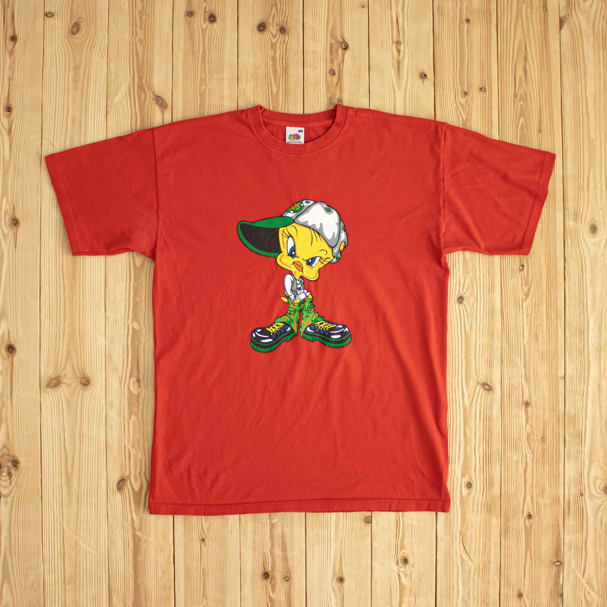 (M) Tweety Vintage T-Shirt Red