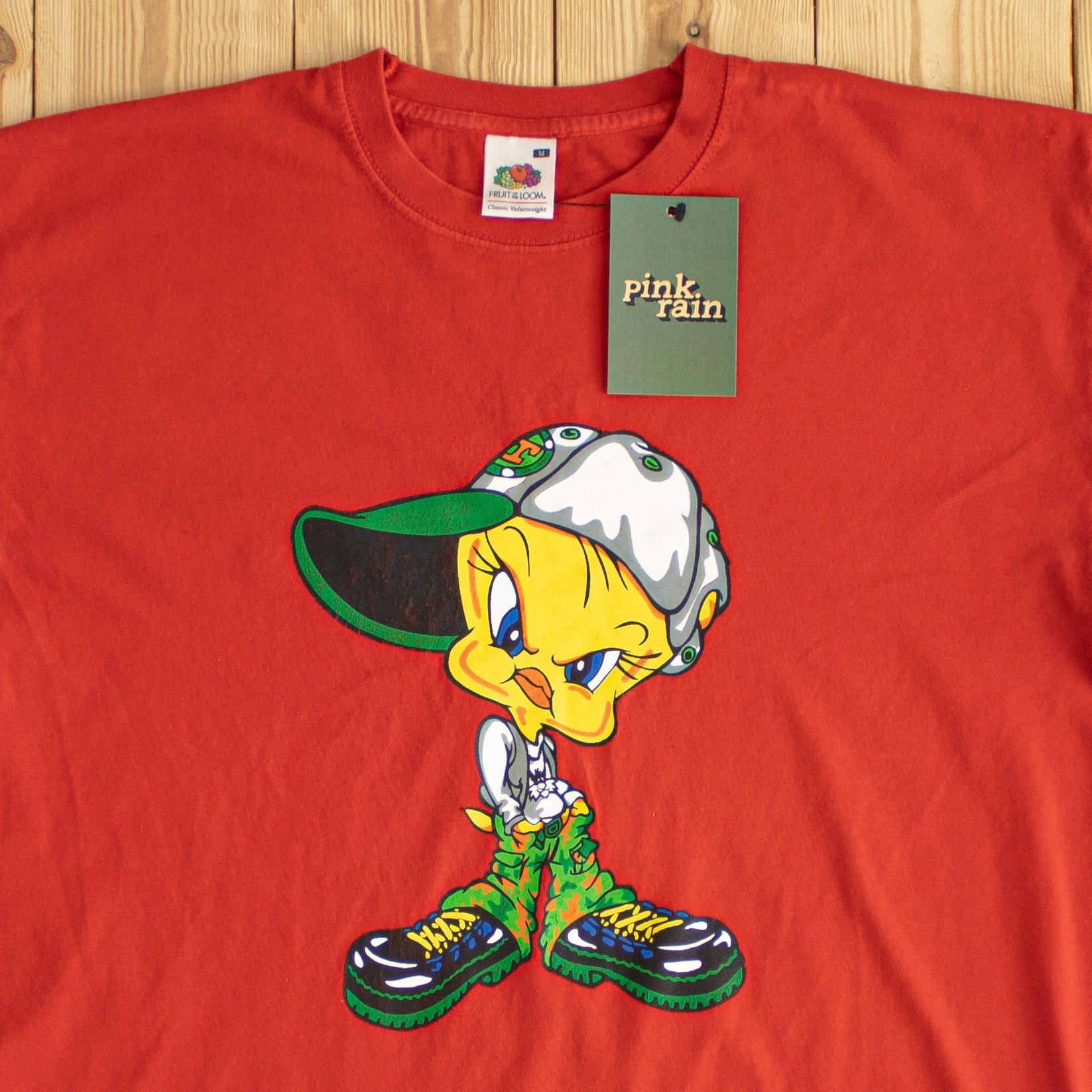 (M) Tweety Vintage T-Shirt Red