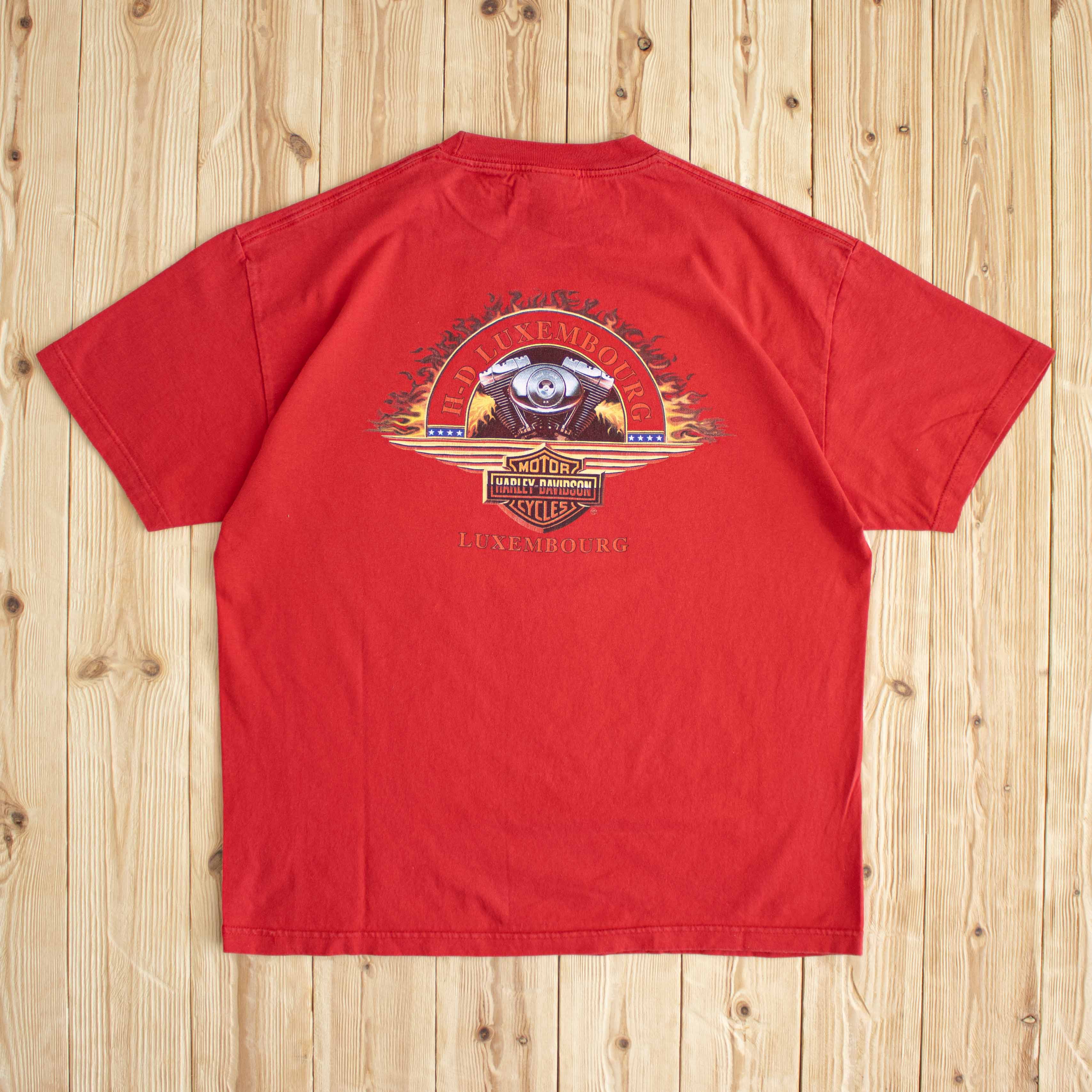 (L) 2003 Harley Davidson Luxembourg T-Shirt