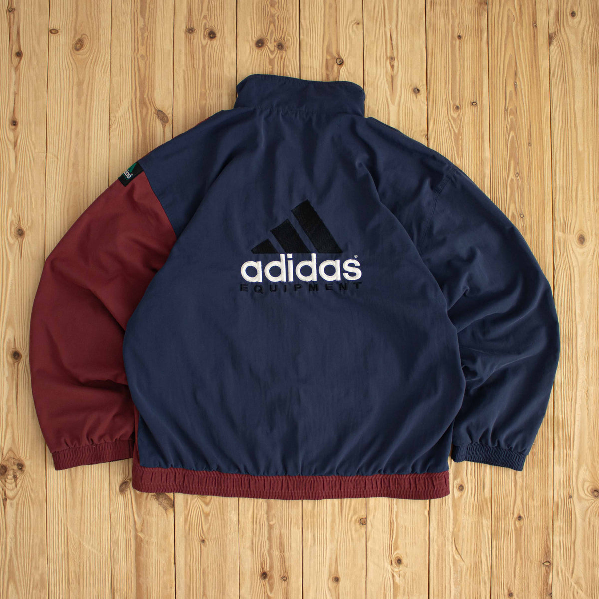 (L) Adidas Equipment Vintage Embroidered Jacket Red Blue