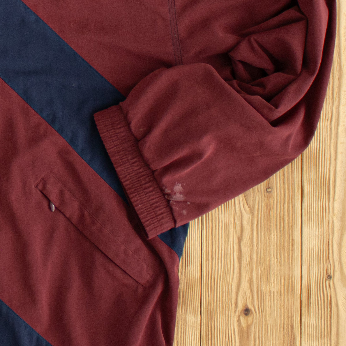 (L) Adidas Equipment Vintage Embroidered Jacket Red Blue