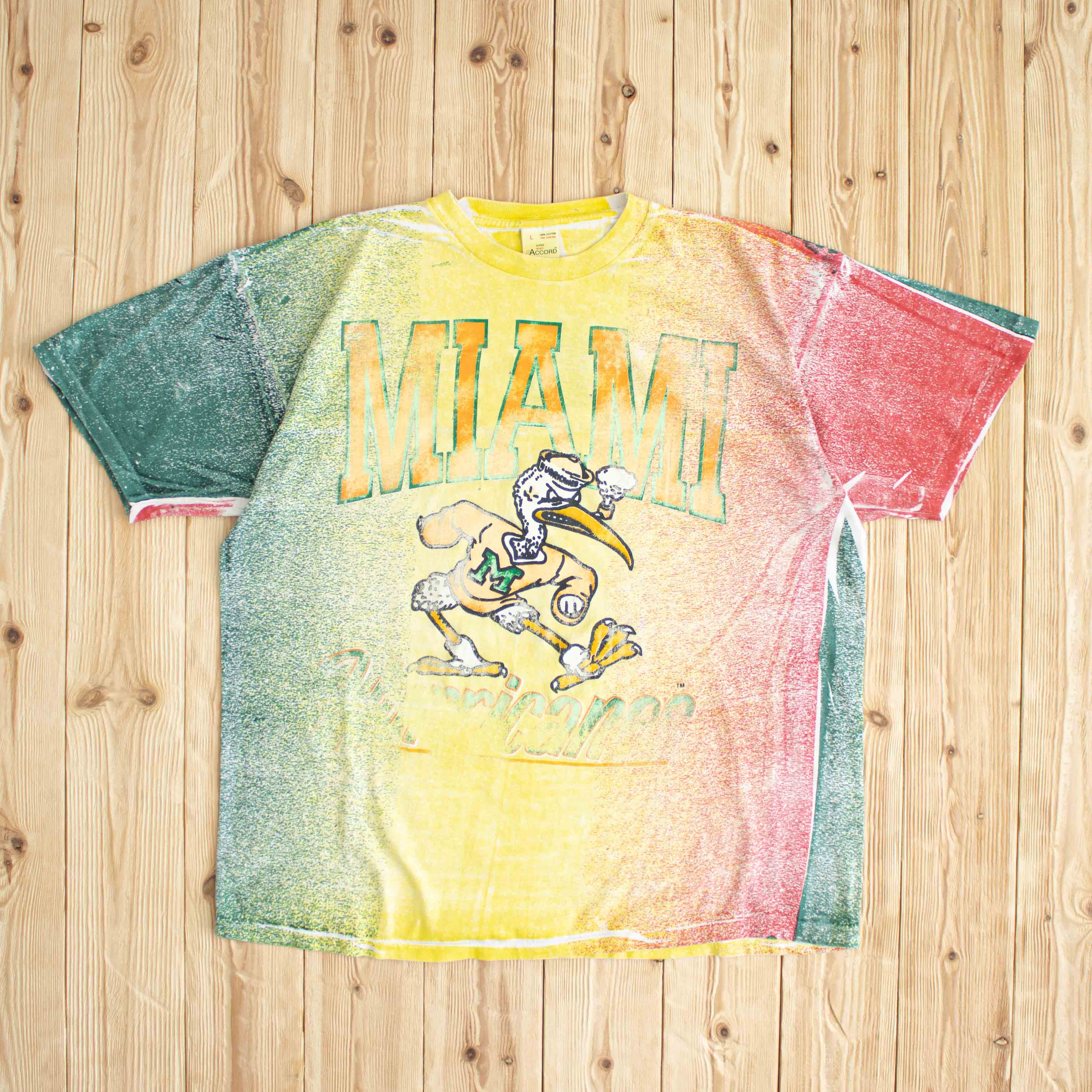 (L) Vintage Miami Hurricanes T-Shirt