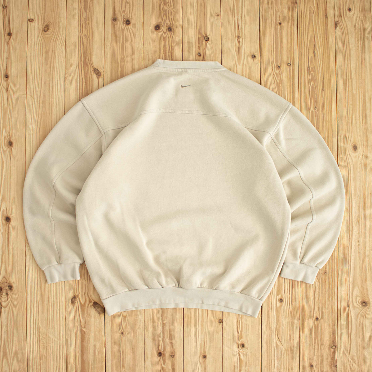 (L) Nike Athletic Vintage Sweatshirt Beige