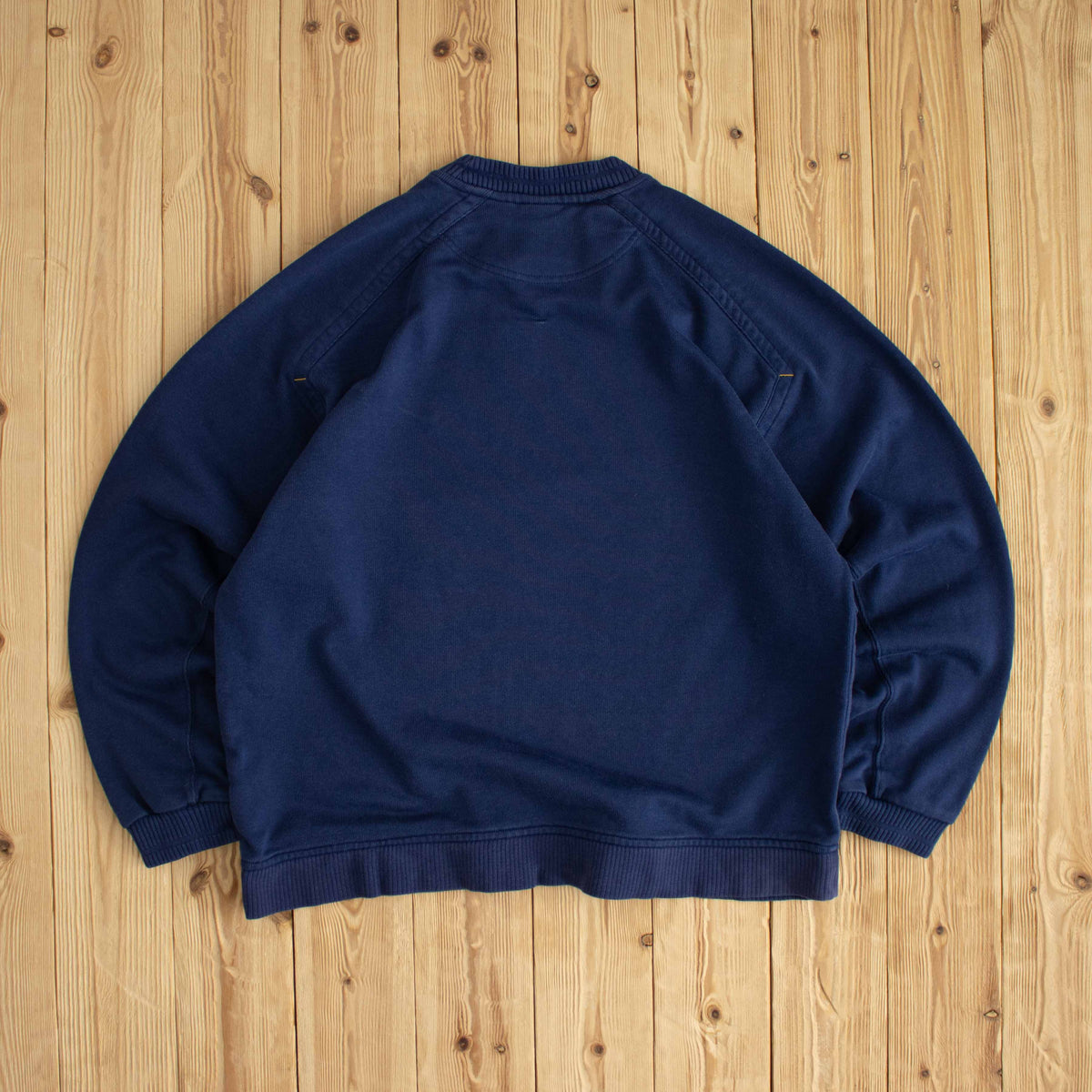 (M/L) Nike Vintage Essential Embroidered Sweatshirt Blue