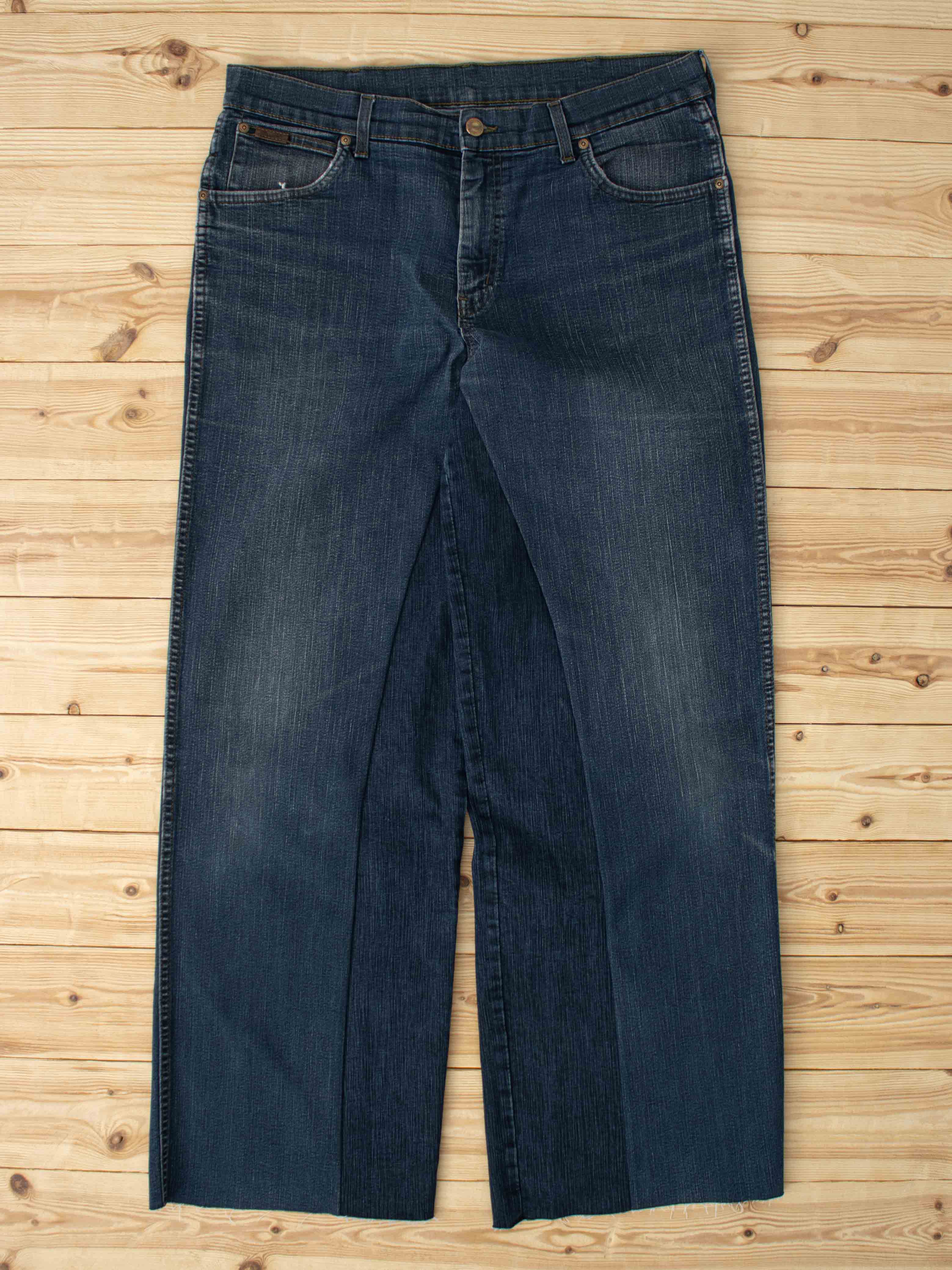 (W36 L36) Reworked Wrangler Diesel Jeans