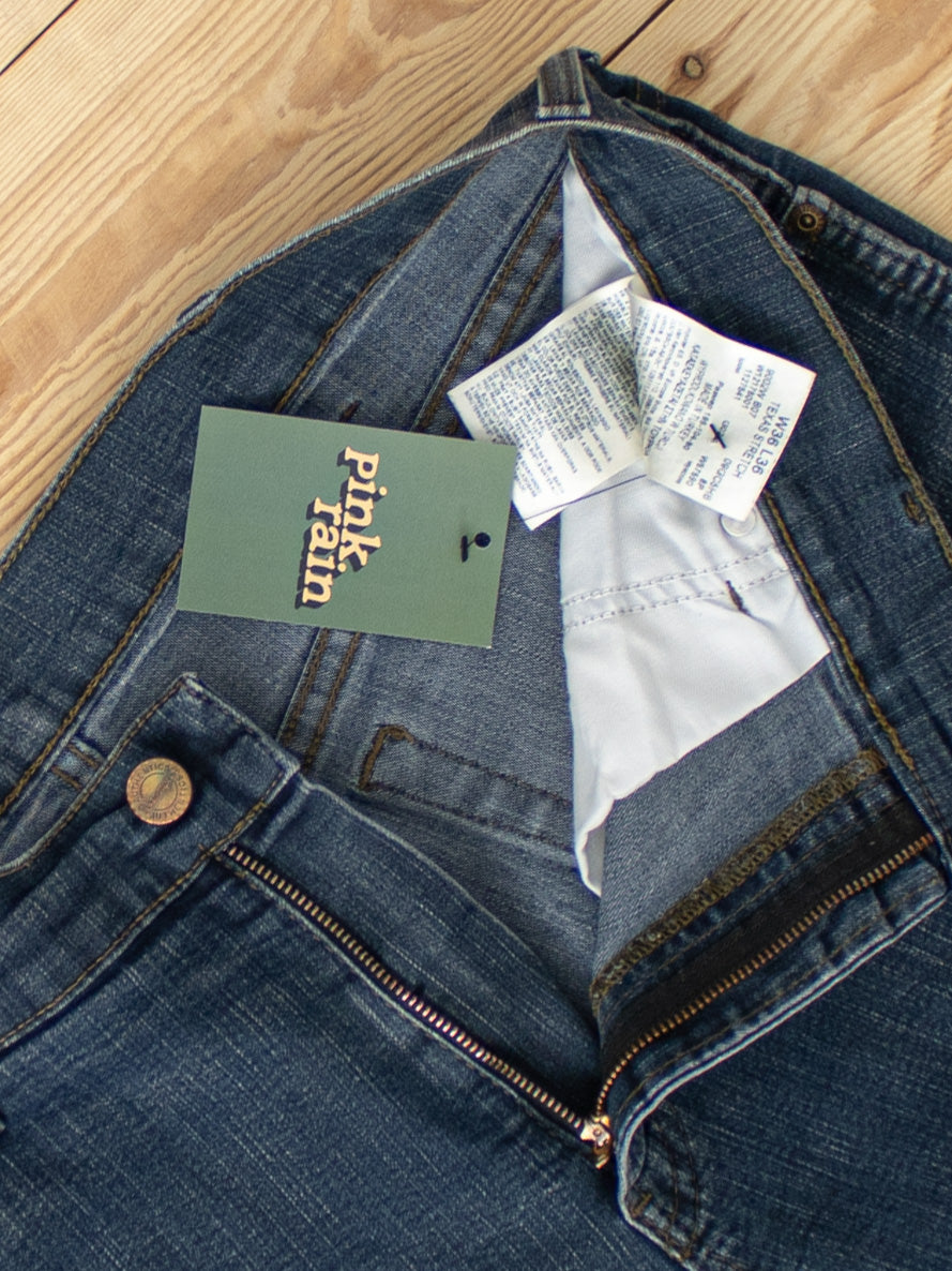 (W36 L36) Reworked Wrangler Diesel Jeans