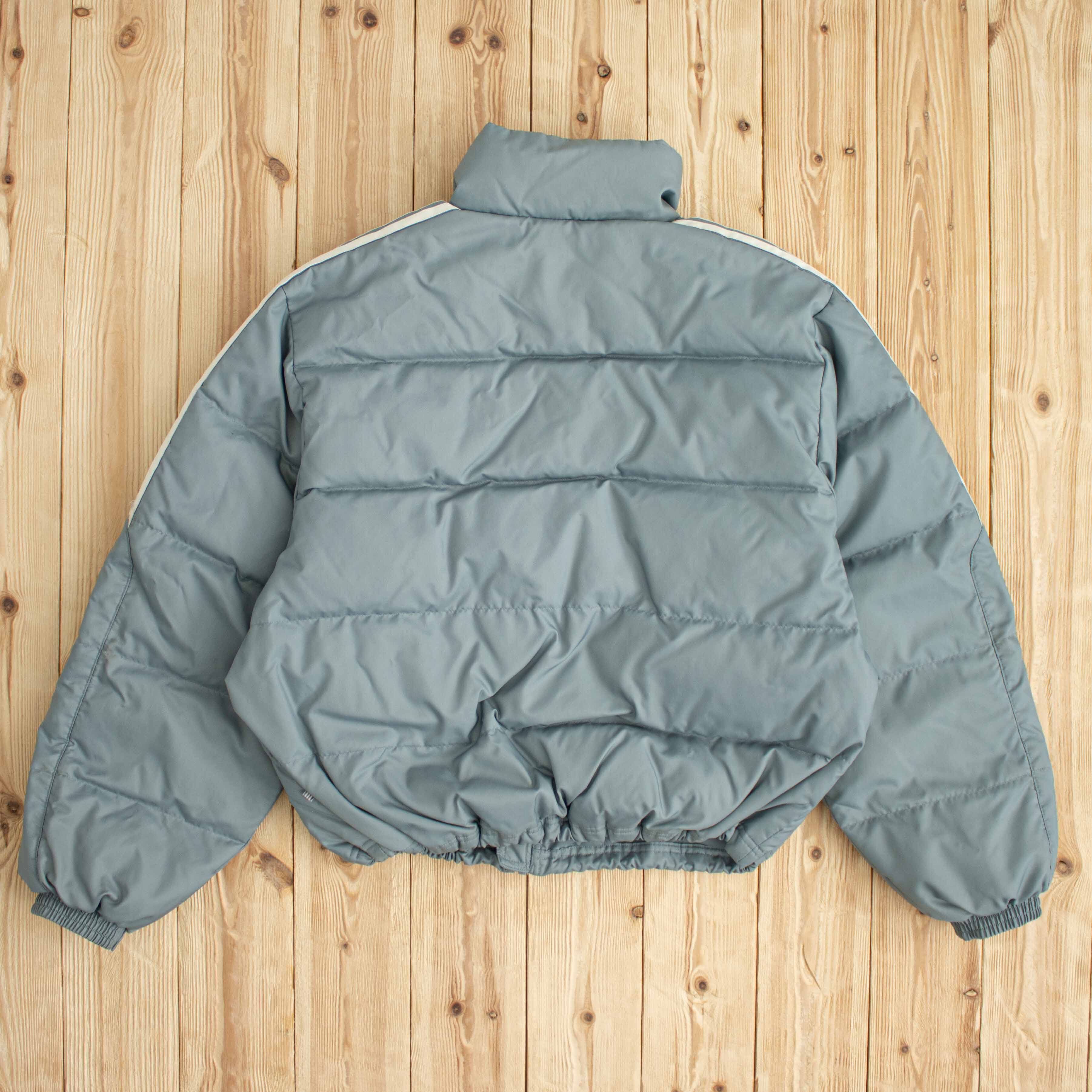 (M) Vintage Adidas Essential Embroidered Puffer Jacket