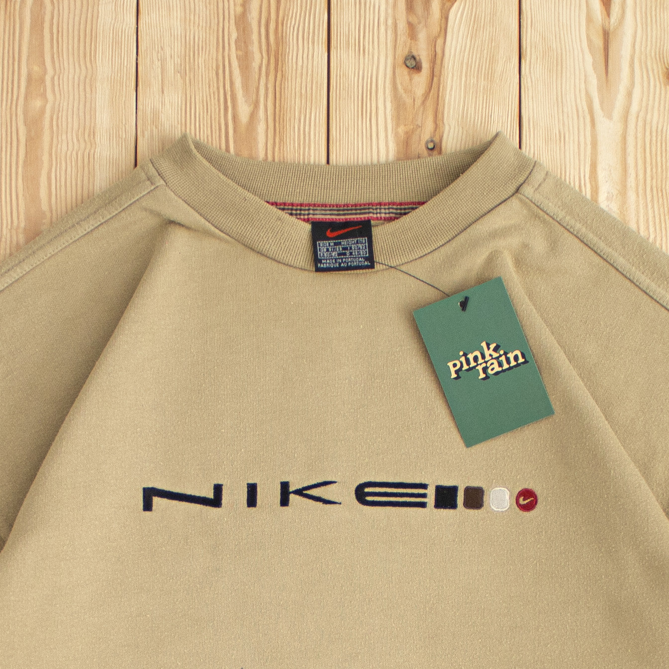 (M) Vintage Nike Spell Out Embroidered Sweatshirt