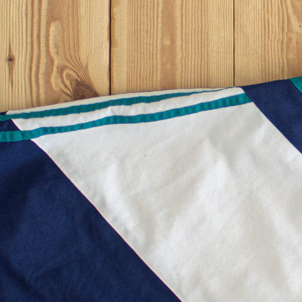 (L/XL) Adidas Vintage Embroidered Jacket Blue