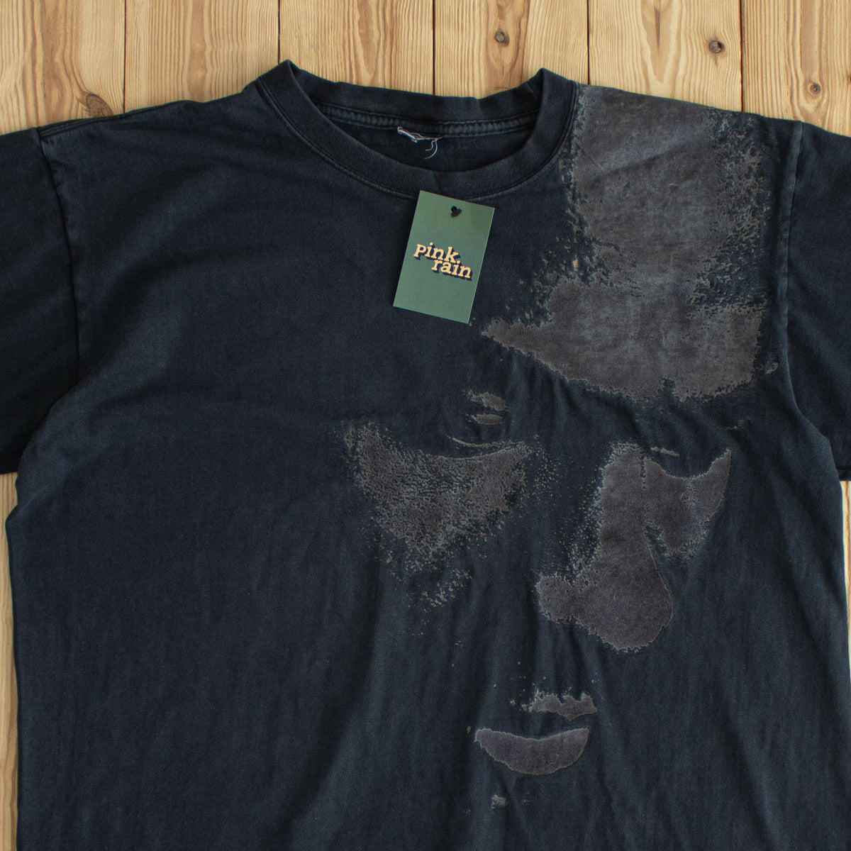 (L/XL) Air Jordan Michael Face Y2K T-Shirt Black