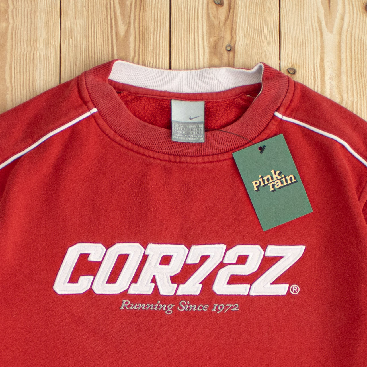 (M) Vintage Nike Cortez Embroidered Sweatshirt