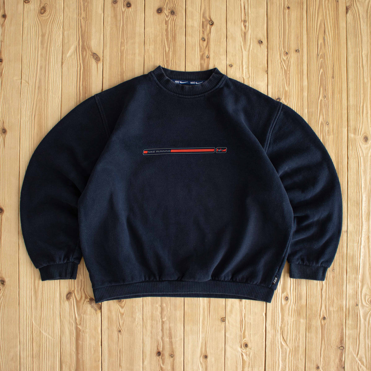 (M) Nike Running Vintage Sweatshirt Blue