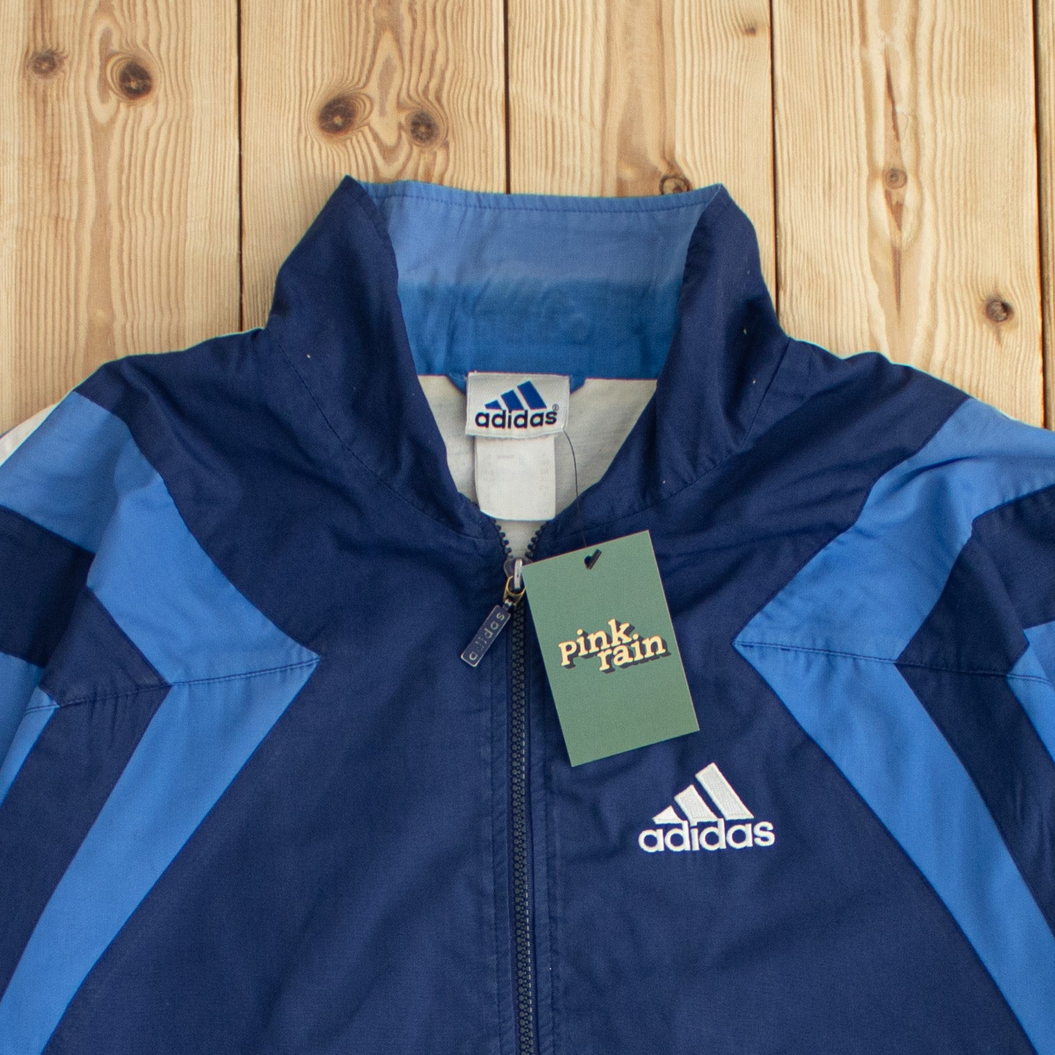 (L) Vintage Adidas Embroidered Jacket