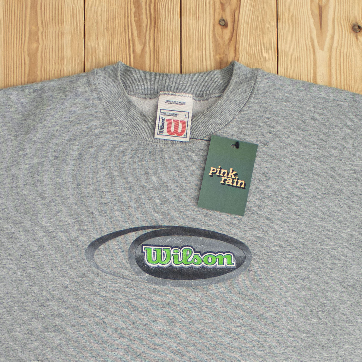 (L) Wilson Vintage Sweatshirt Gray