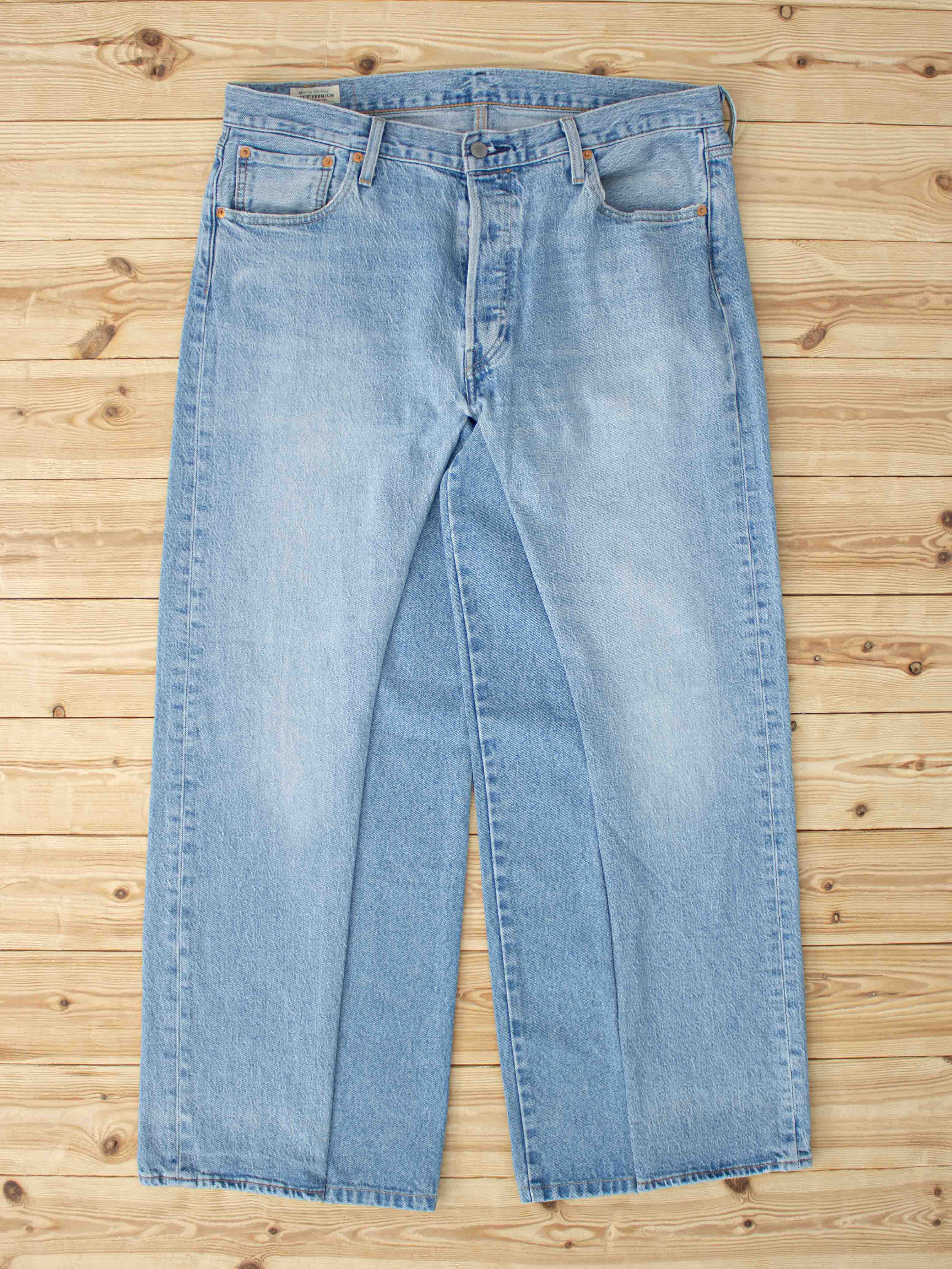 (W36 L30) Reworked Vintage Levi's 501 Jeans