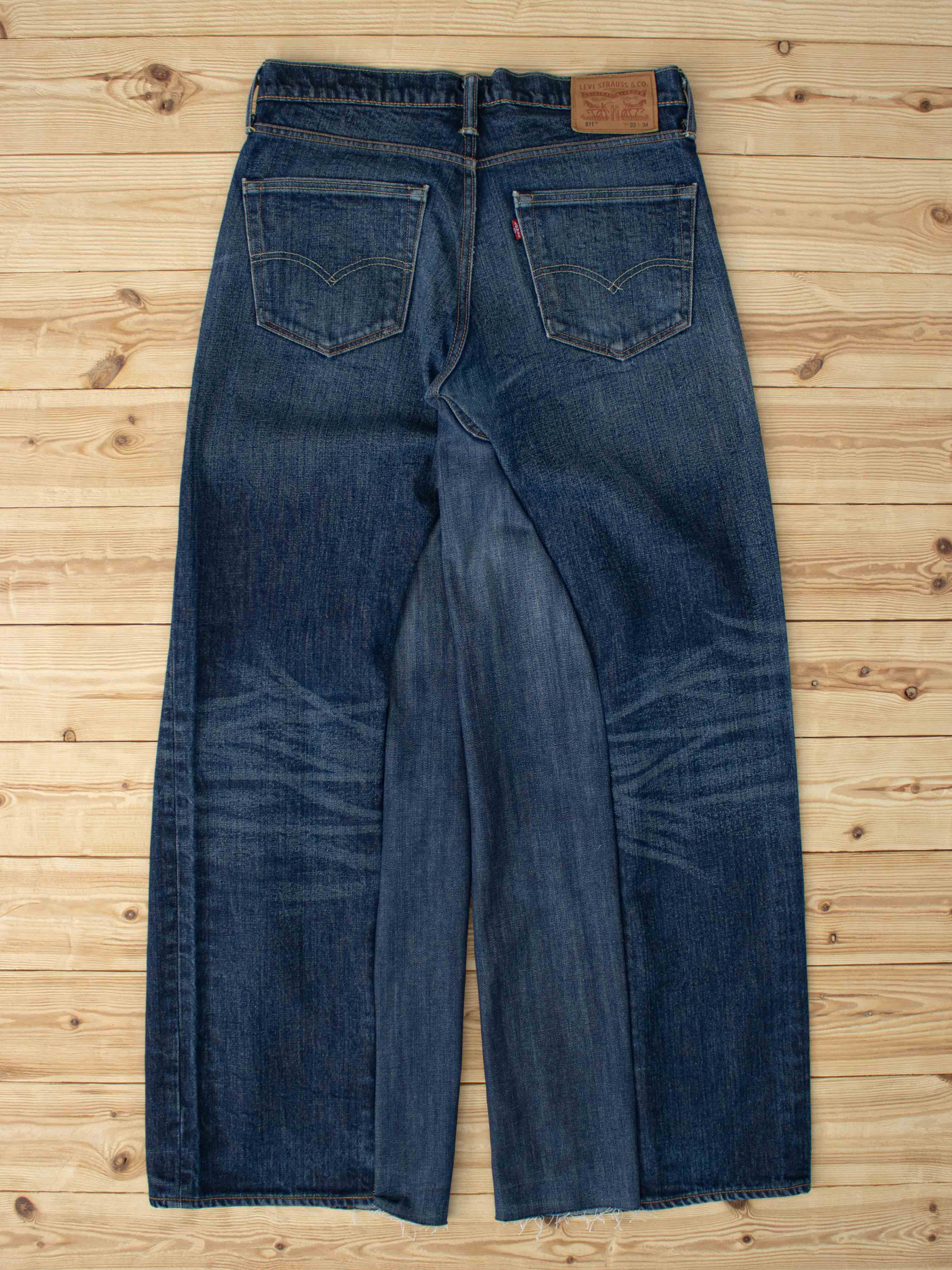 (W33 L34) Reworked Vintage Levi's 511 Jeans