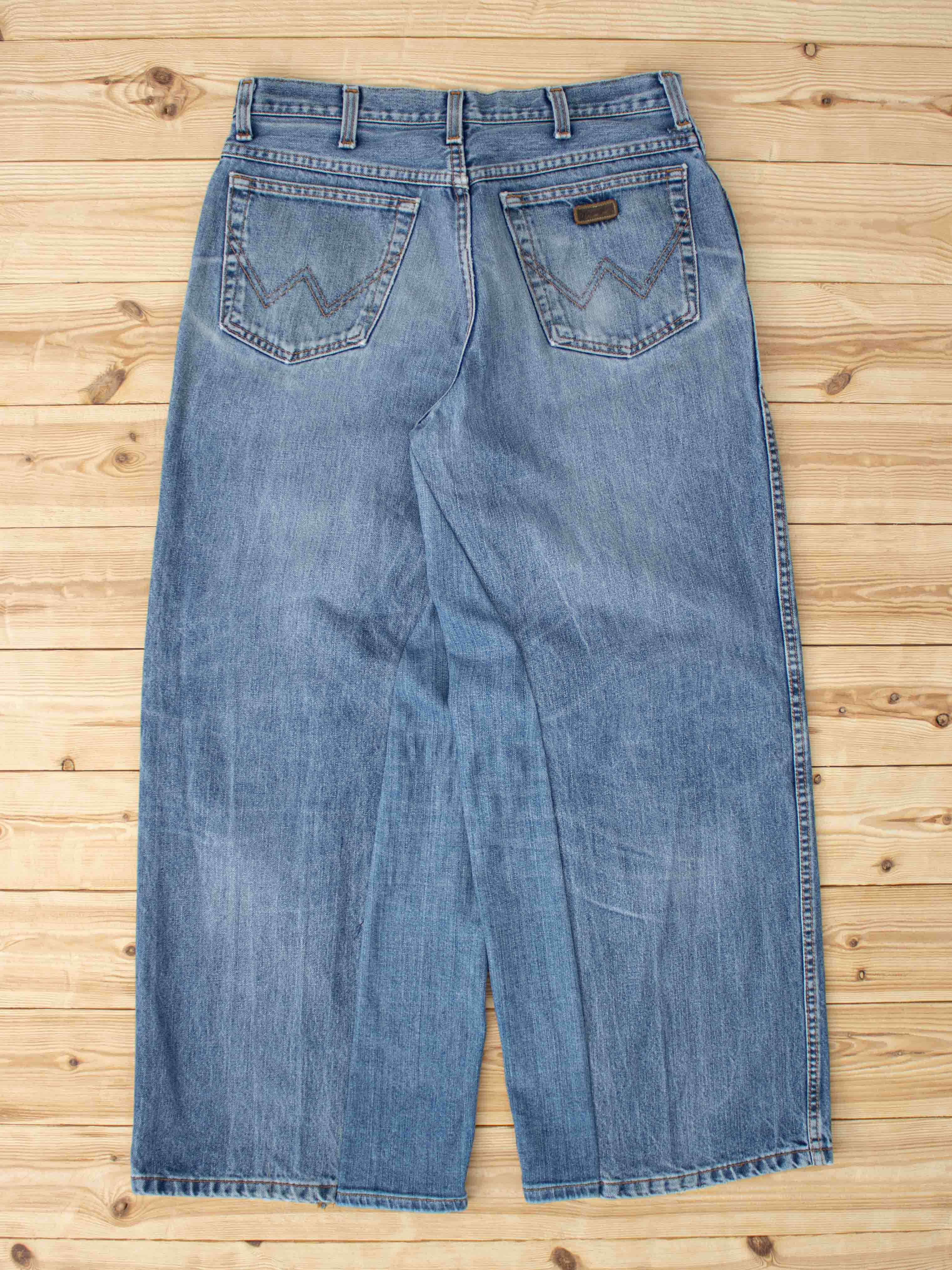 (W34 L32) Reworked Vintage Wrangler Texas Jeans