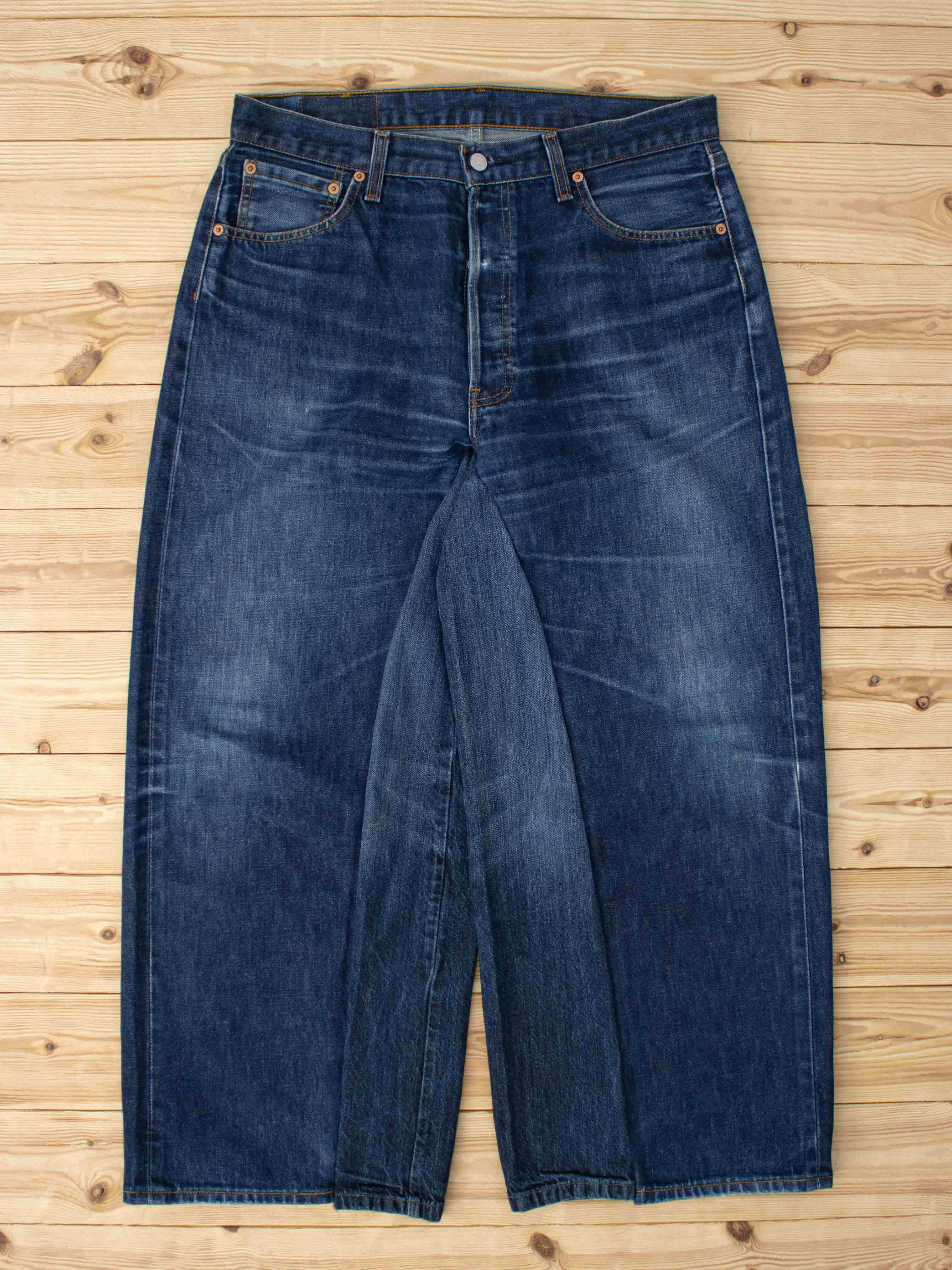 (W36 L30) Reworked Vintage Levi's 501 Jeans