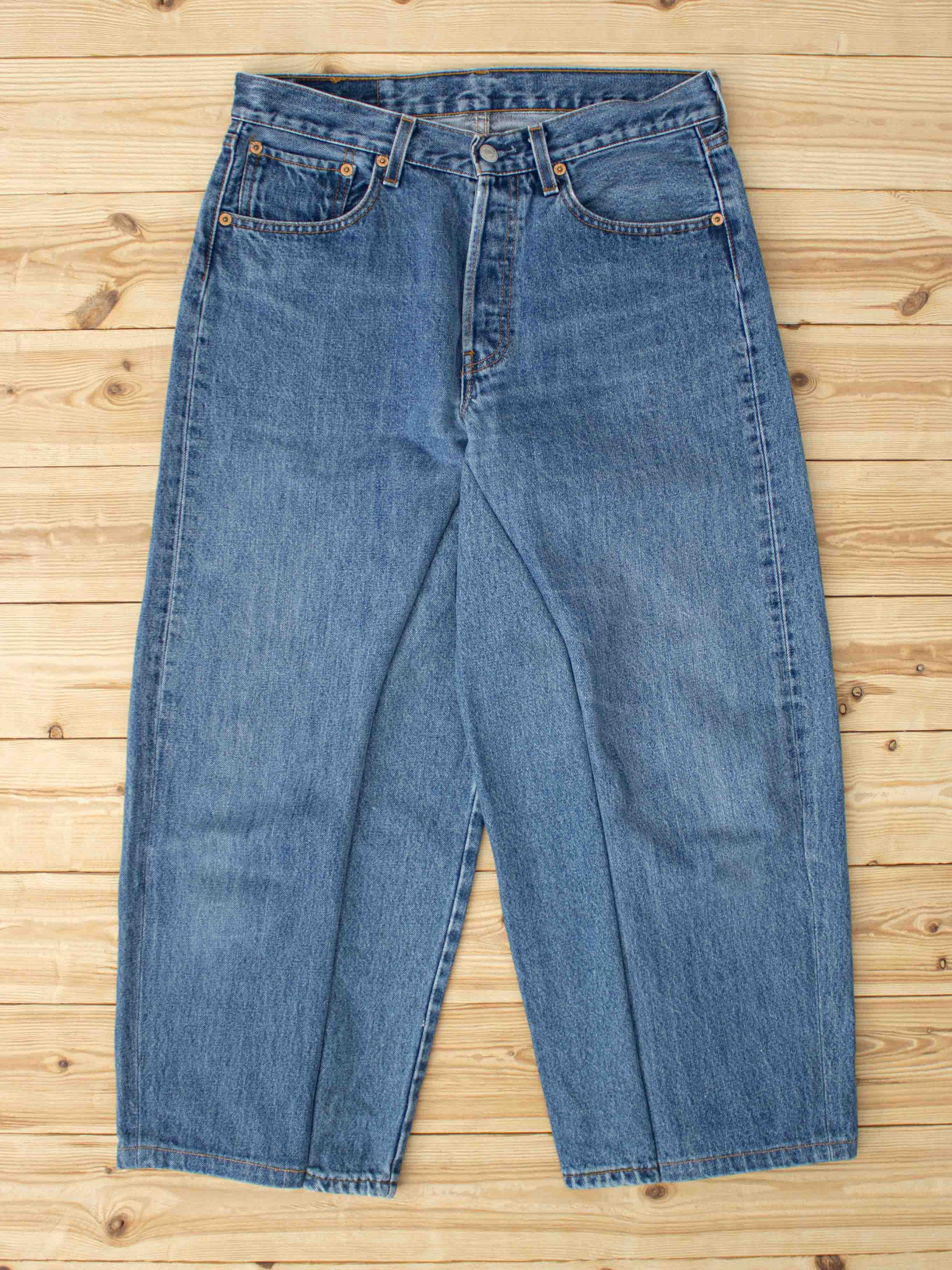 (W31 L32) Reworked Vintage Levi's 501 Jeans
