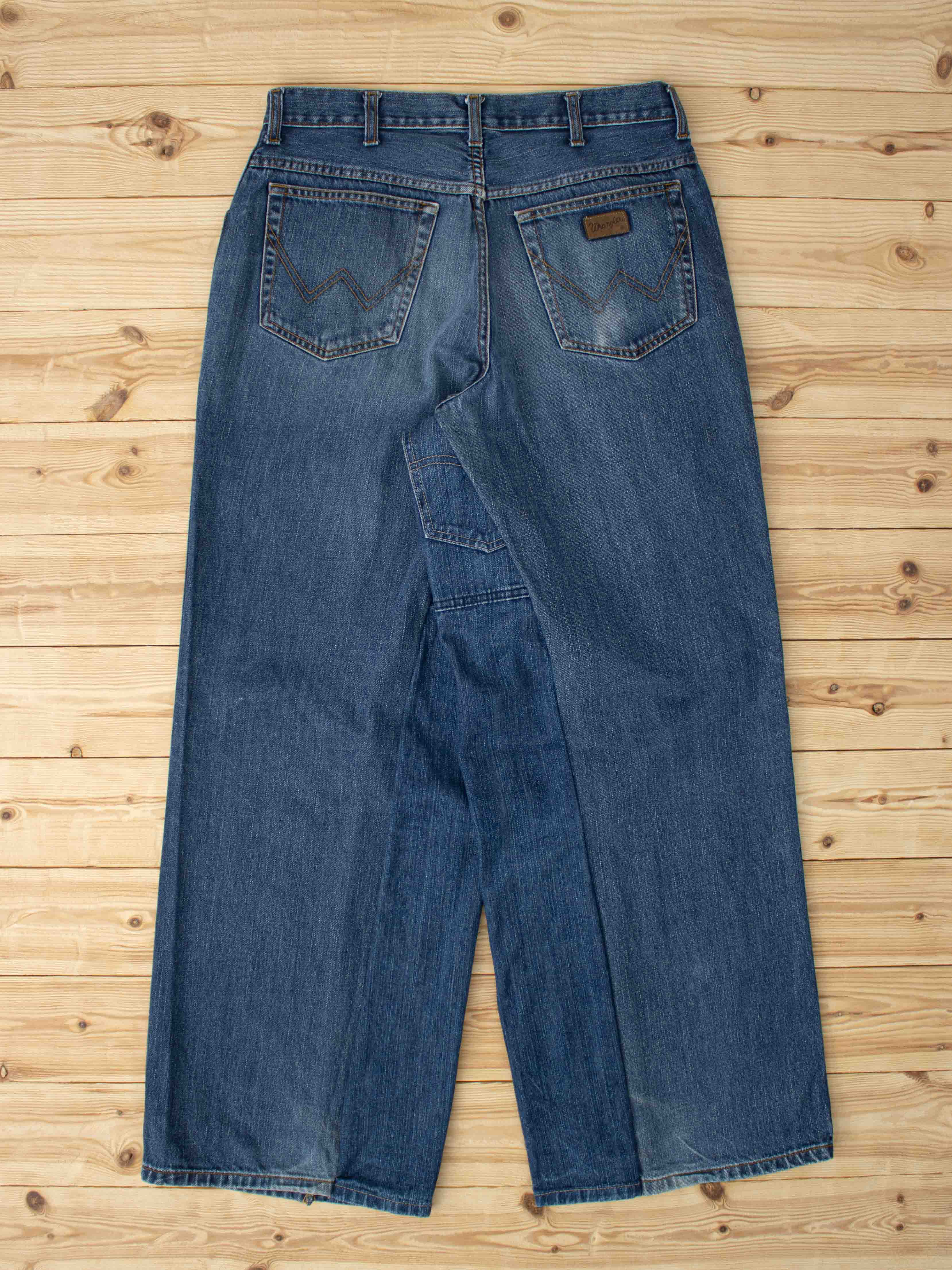 (W34 L34) Reworked Vintage Wrangler Texas Jeans
