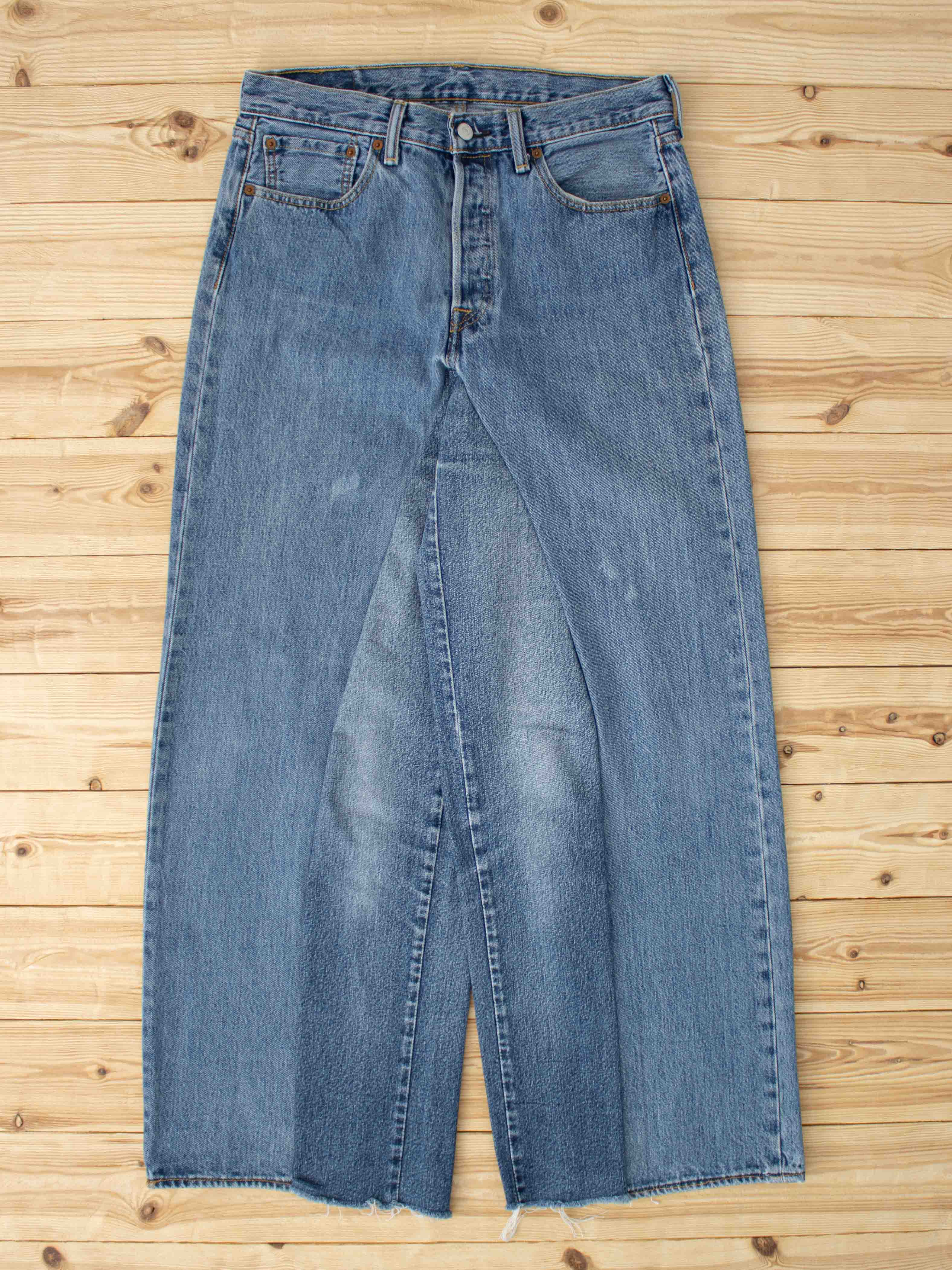 (W32 L34) Reworked Vintage Levi's 501 Jeans