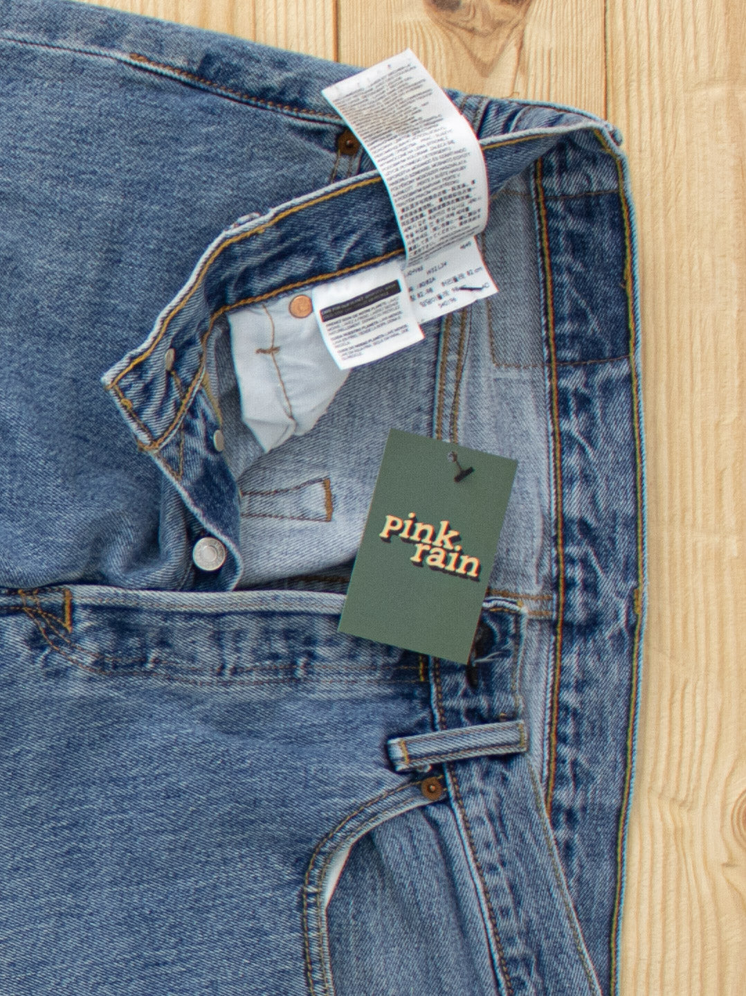 (W32 L34) Reworked Vintage Levi's 501 Jeans