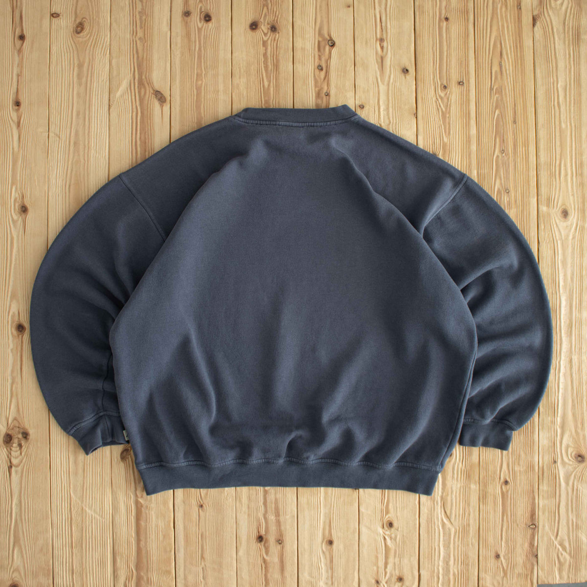 (XL) Adidas Vintage Essential Embroidered Sweatshirt Gray
