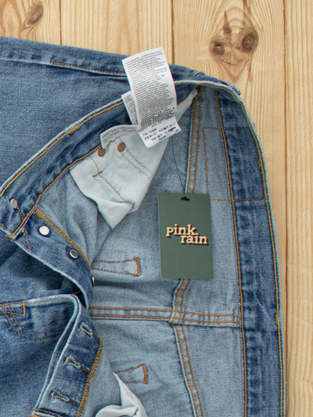 (W34 L32) Reworked Vintage Levi's 501 Jeans