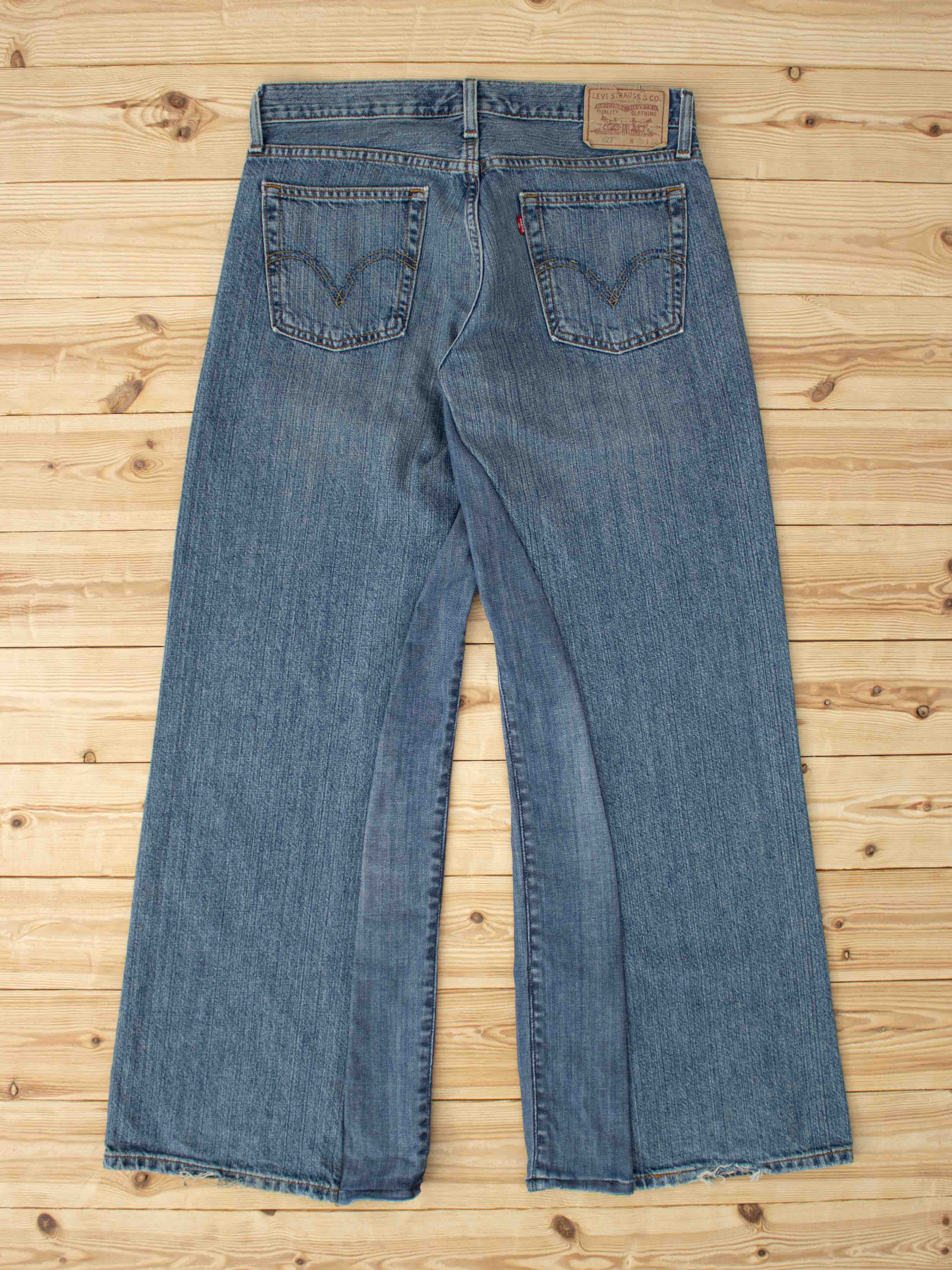 (W32 L32) Reworked Vintage Levi's 527 Flare Jeans