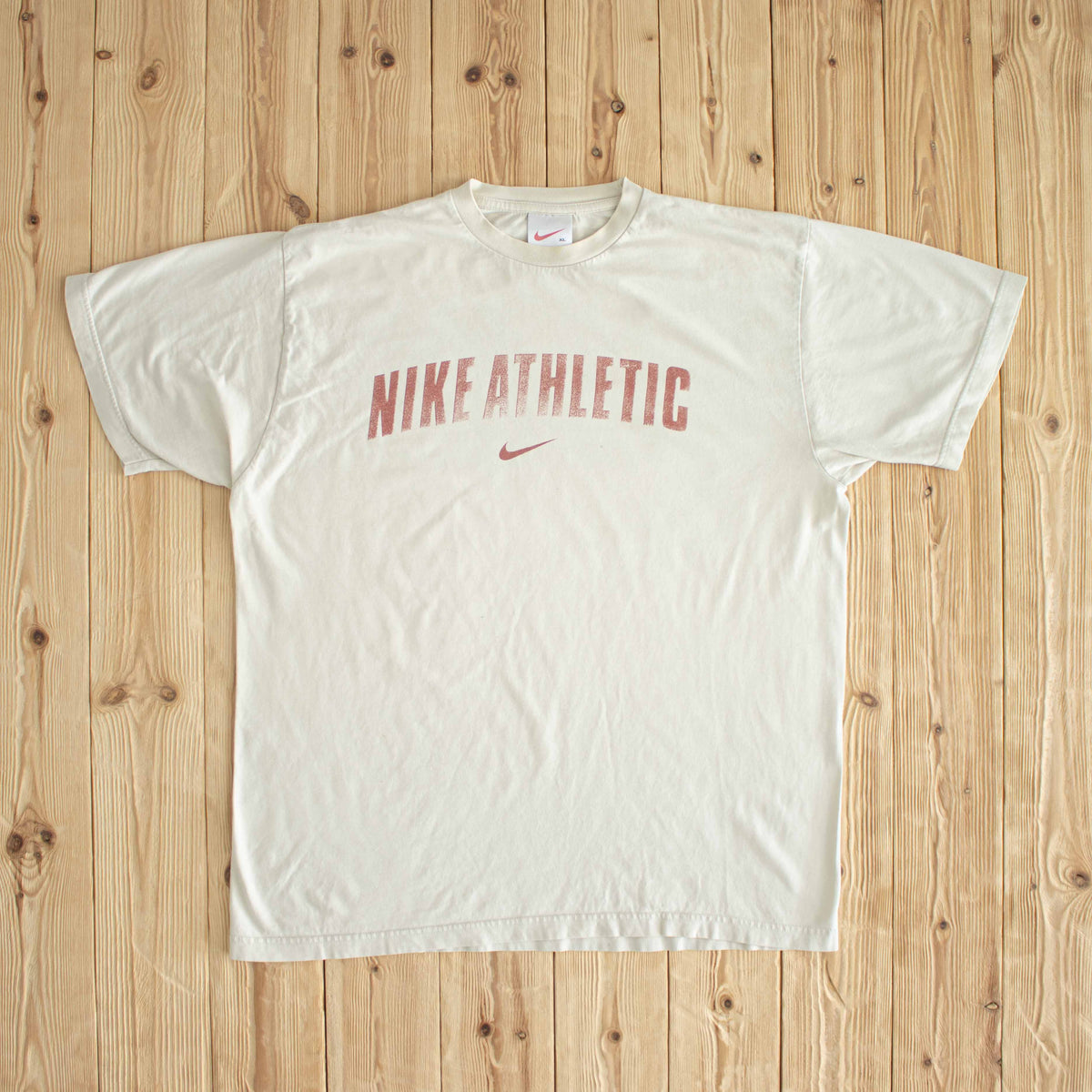(L) Nike Athletic Vintage T-Shirt Blue