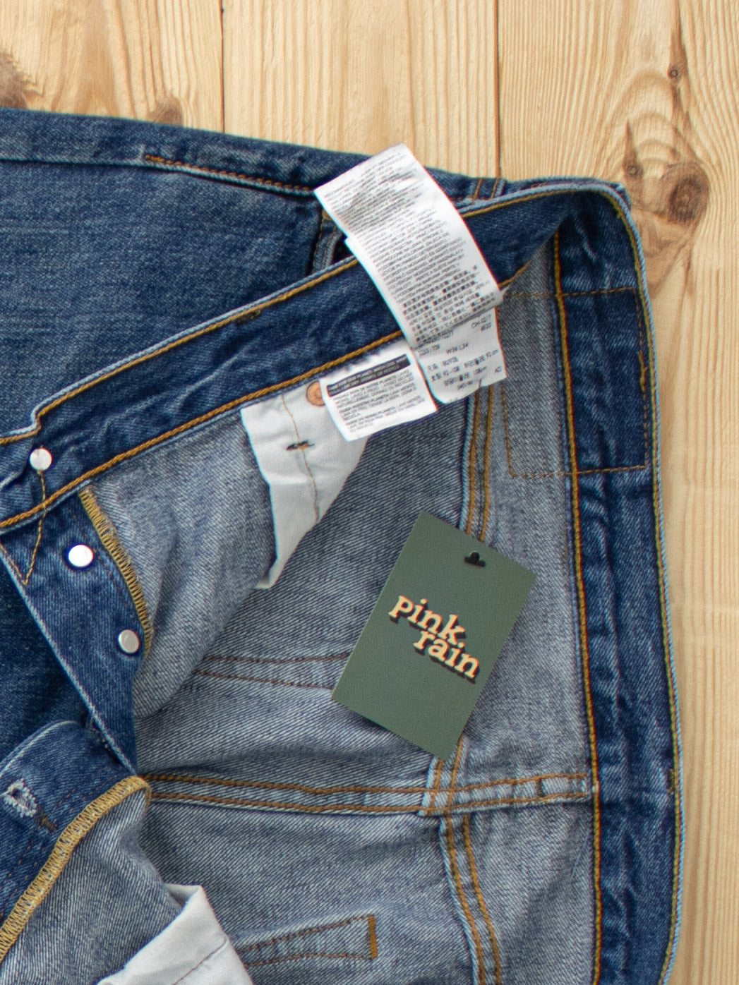 (W36 L34) Reworked Vintage Levi's 501 Jeans