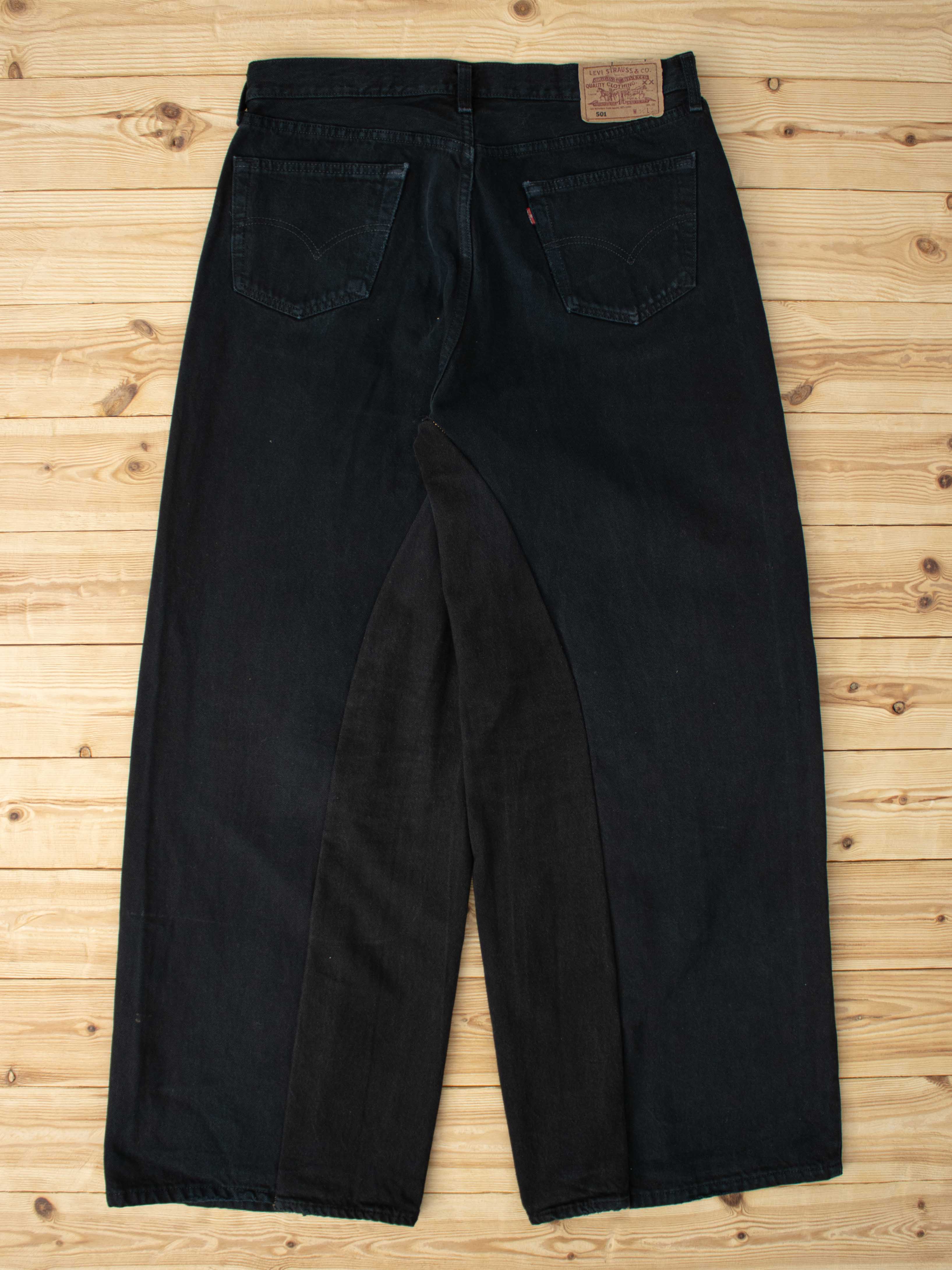 (W36 L34) Reworked Vintage Levi's 501 Jeans